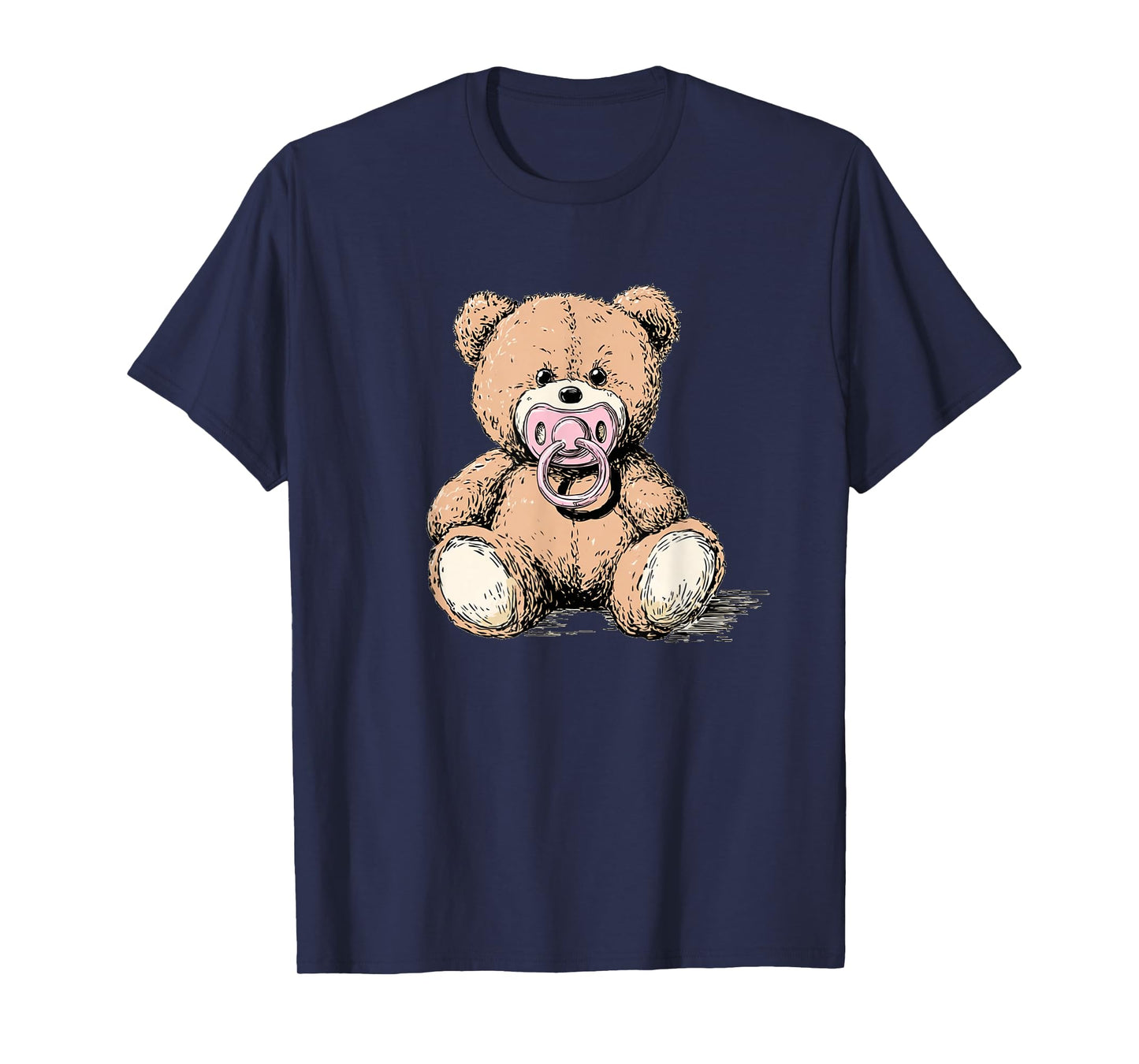 Amazing Teddy Bear Pacifier Look T-Shirt