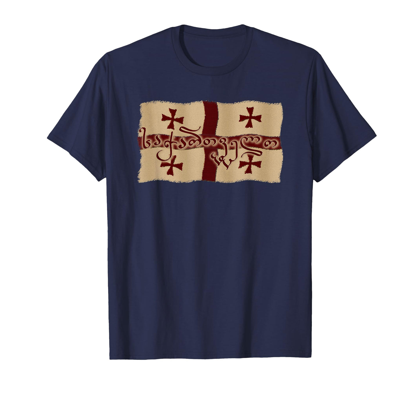 Republic of Georgia flag, Sakartvelo T-Shirt