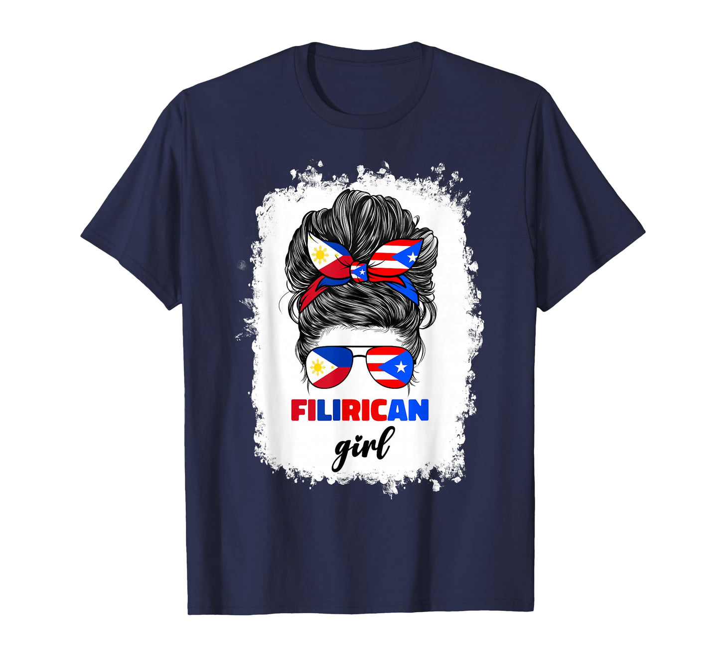 Half Filipino And Puerto Rican Rico Philippines FiliRican T-Shirt