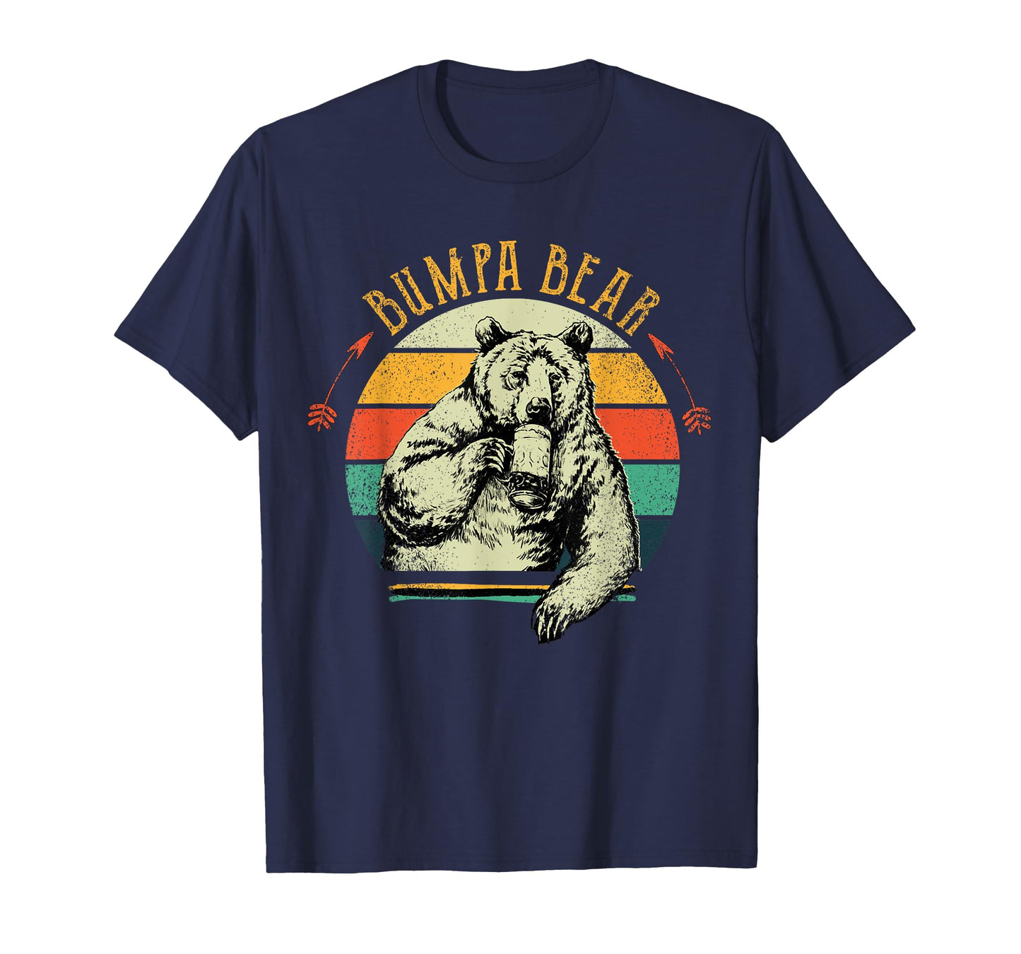 Vintage Bumpa Bear Shirt Funny Fathers Day T-Shirt