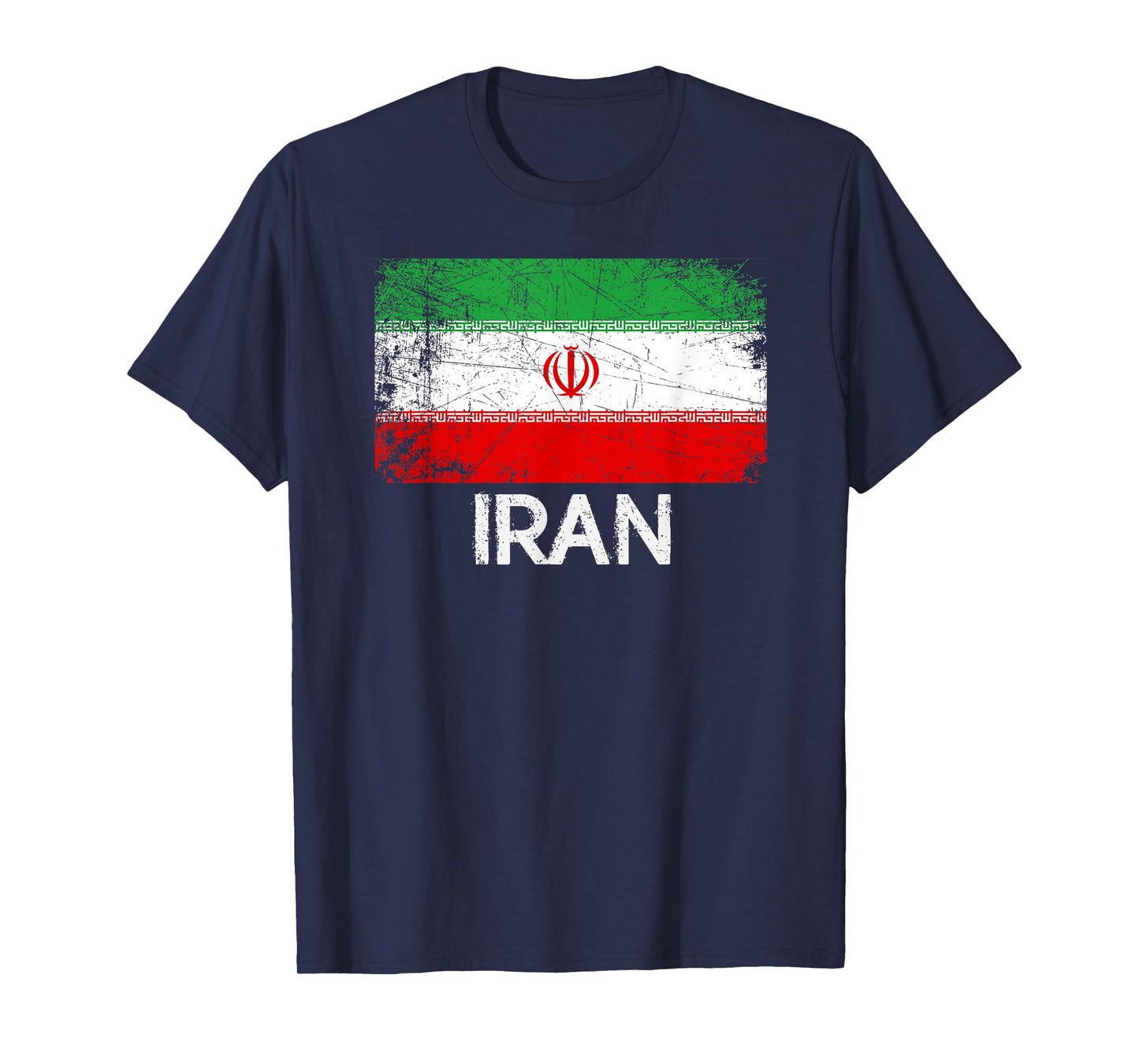 Iranian Persian Flag | Vintage Made In Iran Gift T-Shirt