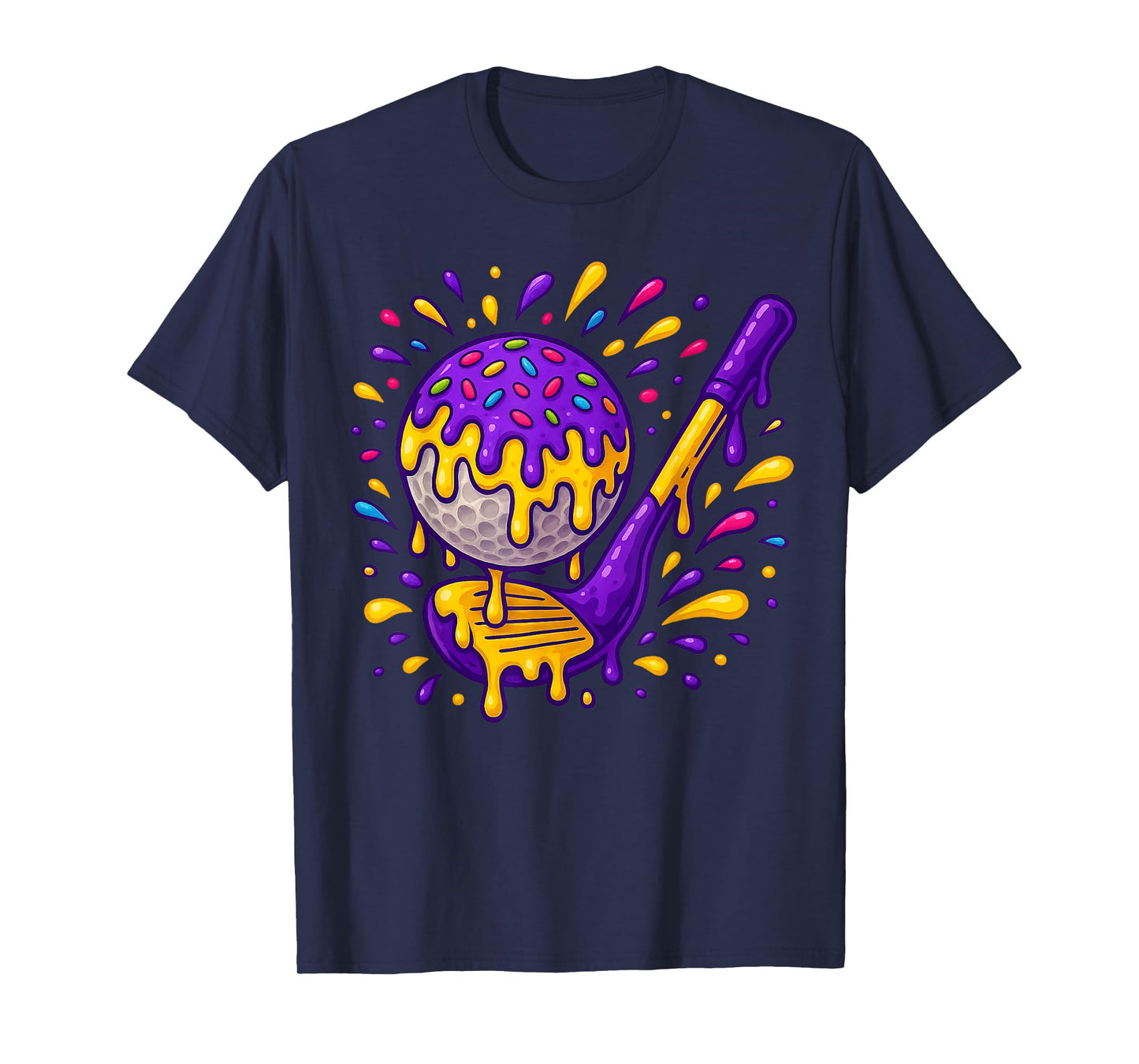 Golf Drip Team for Boys Ice Cream Cool T-Shirt