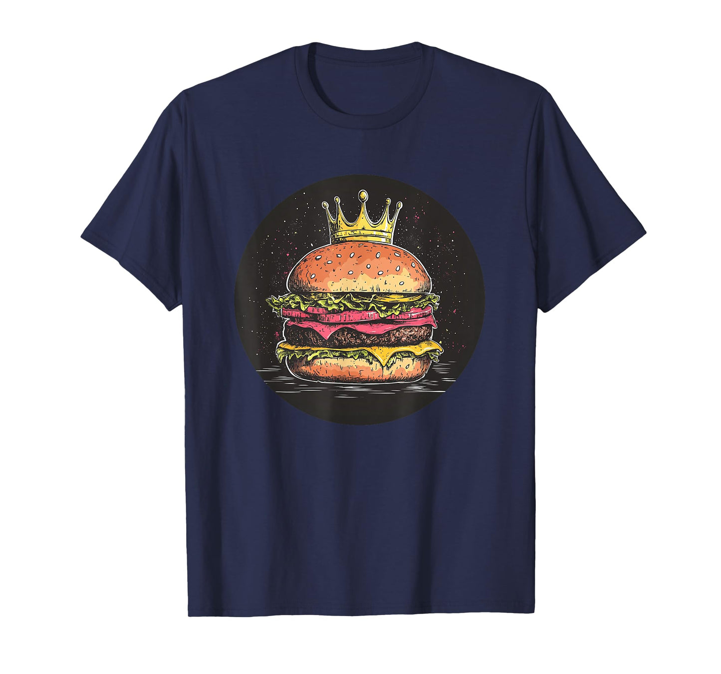 Kingdom Burger Outfit for Burger with Crown Graphic T-Shirt