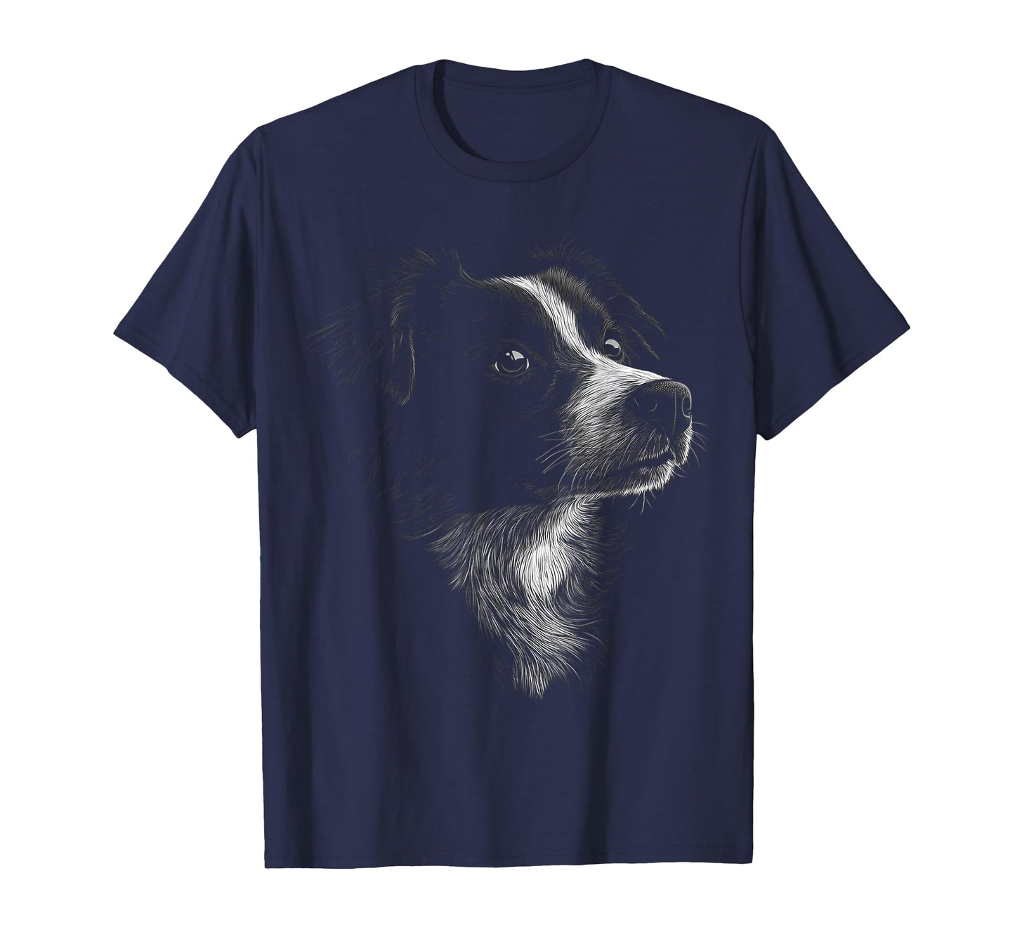 Australian Shepherd Dog Motif Pet Australian Shepherd T-Shirt for Men Women Kids