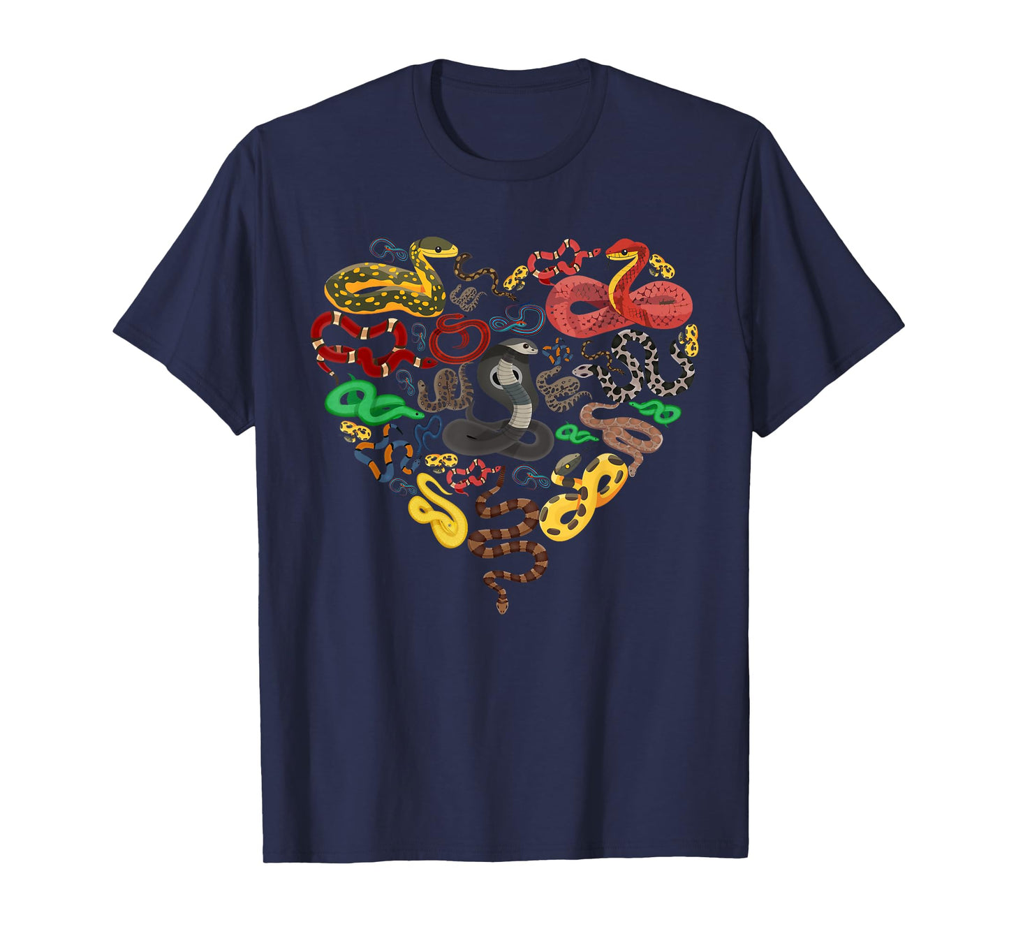 Different Types Of Snakes Boys Girl Educational Serpent T-Shirt