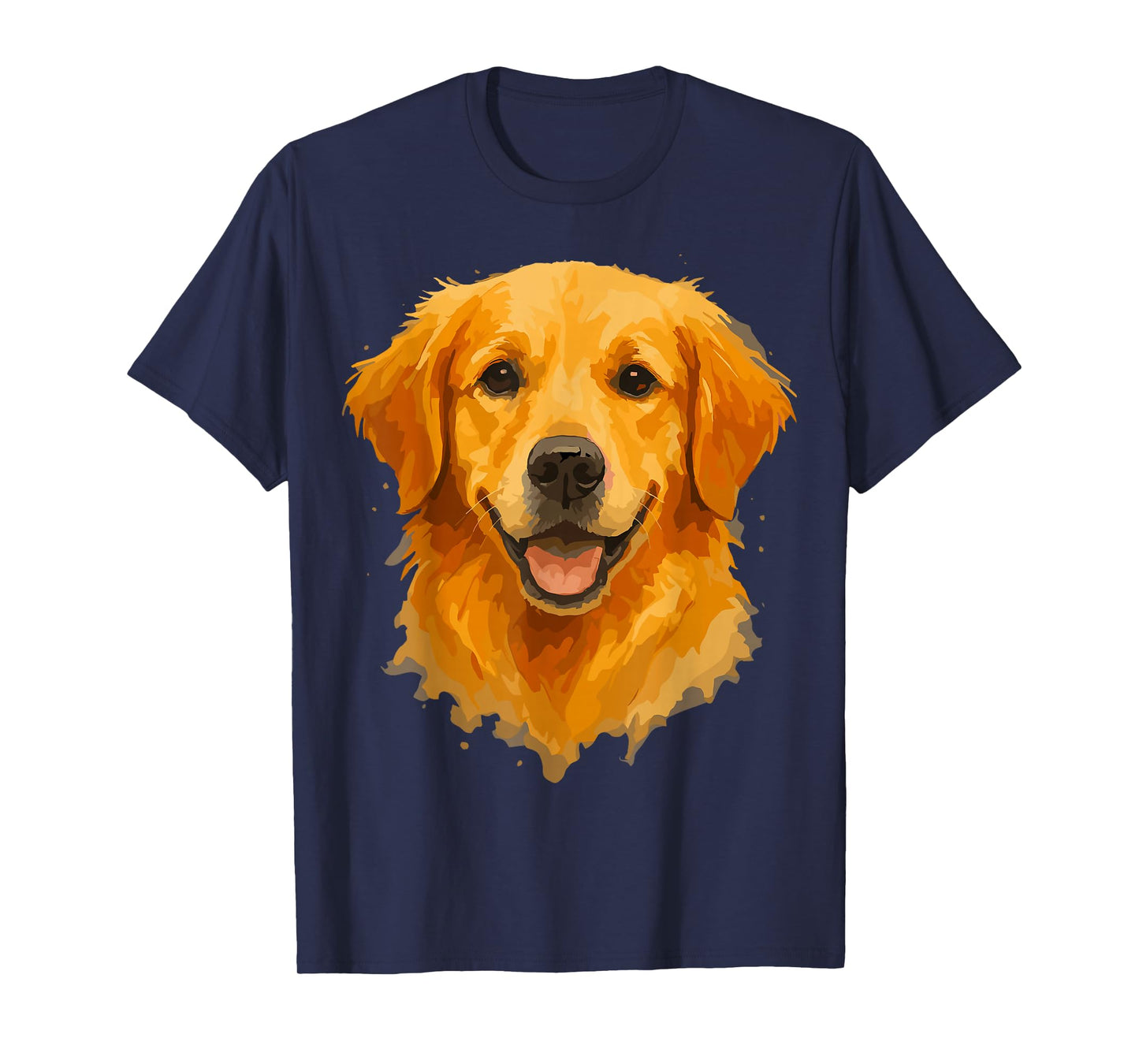 Golden Retriever Art T-Shirt