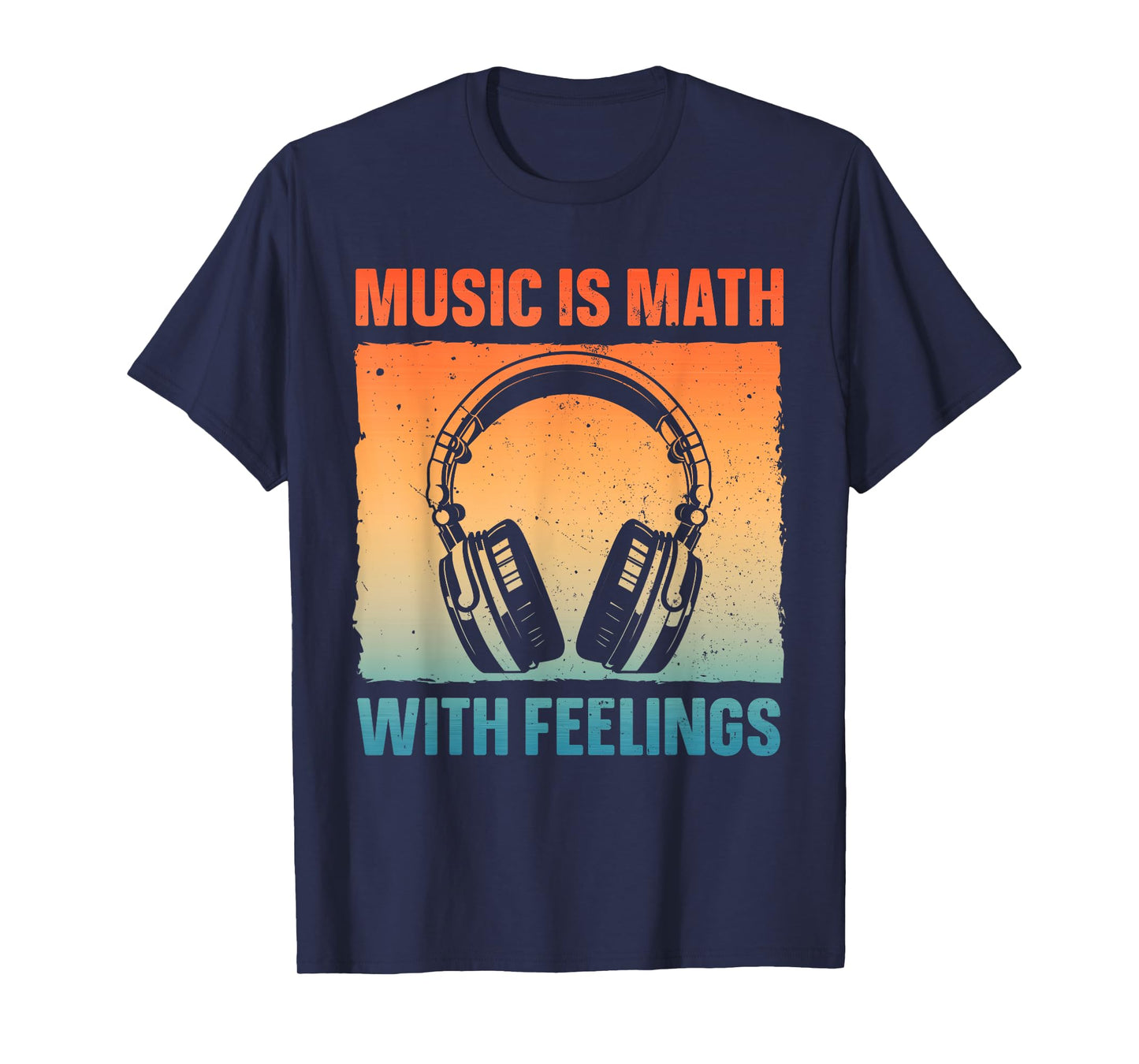 Funny Music Art For Men Women Music Teacher Themed Gag Music T-Shirt