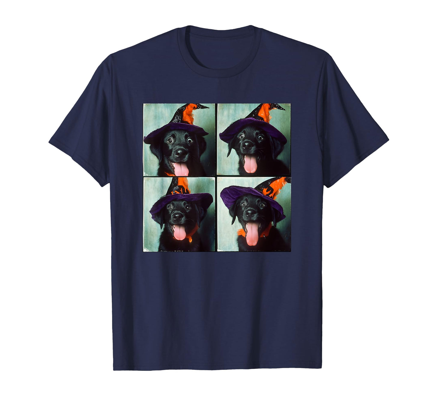 Black Lab Halloween T-Shirt