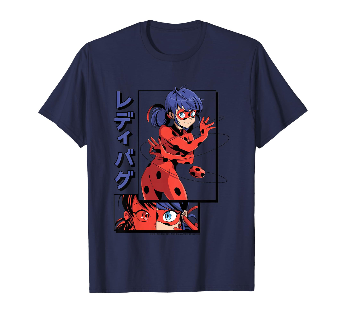Kids Miraculous Lady Bug - Manga Lady Bug T-Shirt