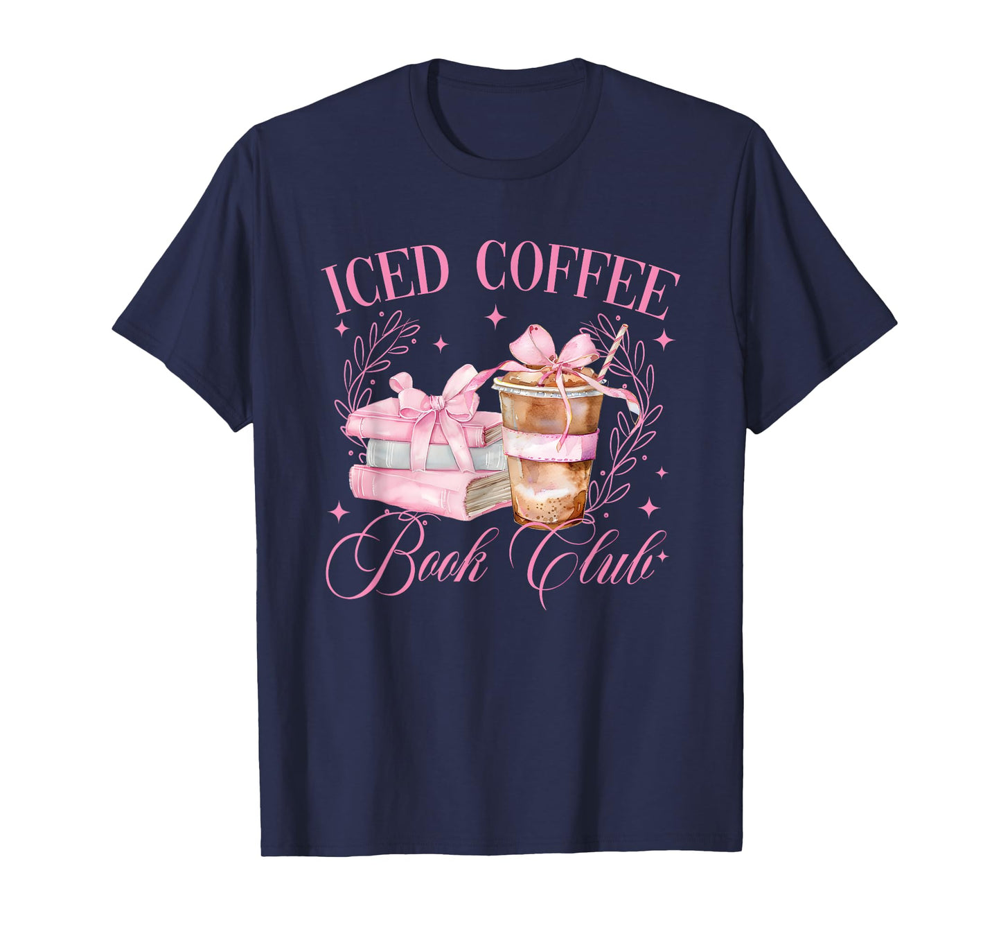 Iced Coffee Book Club T-Shirt