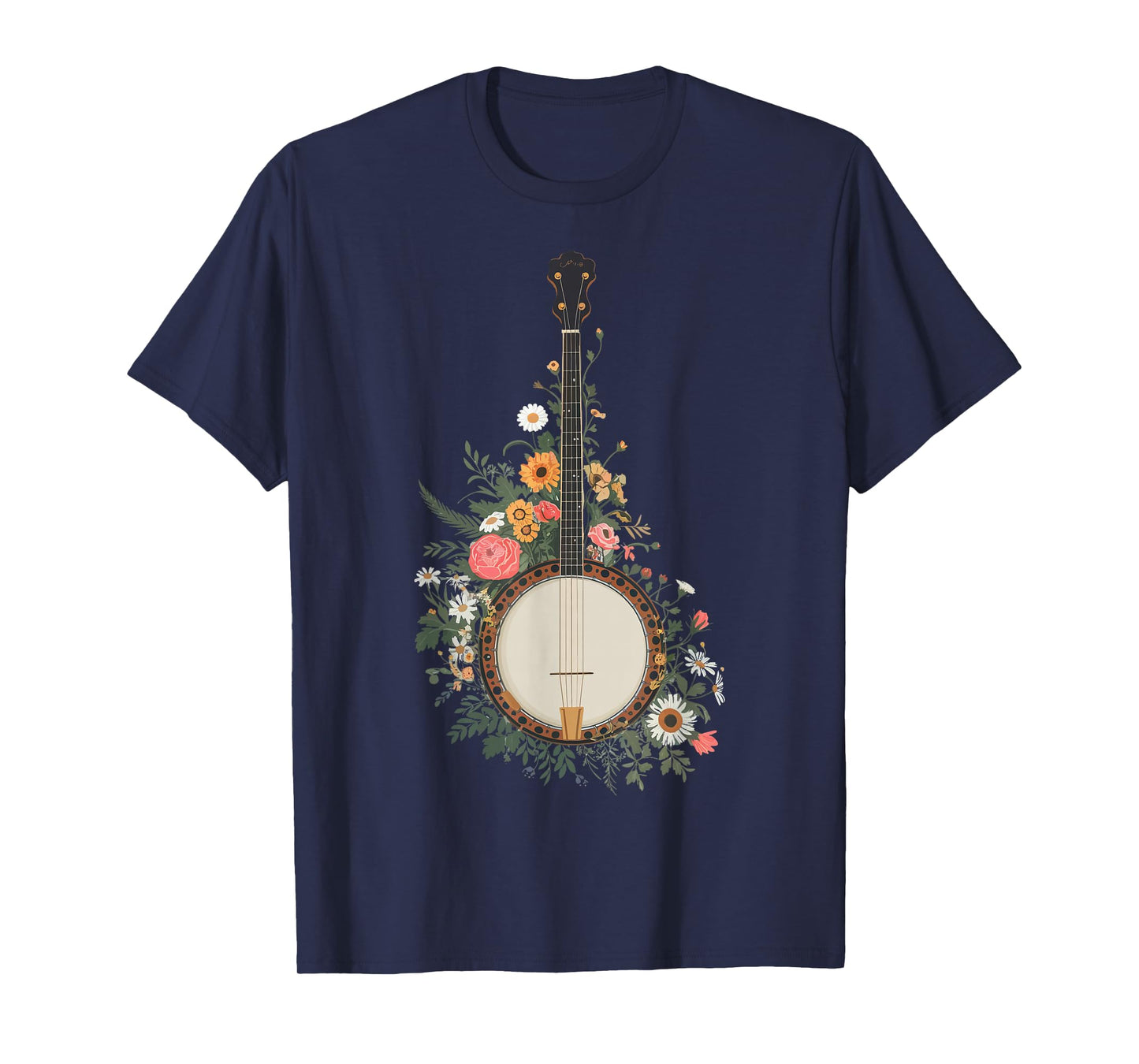 Banjo Flowers T-Shirt