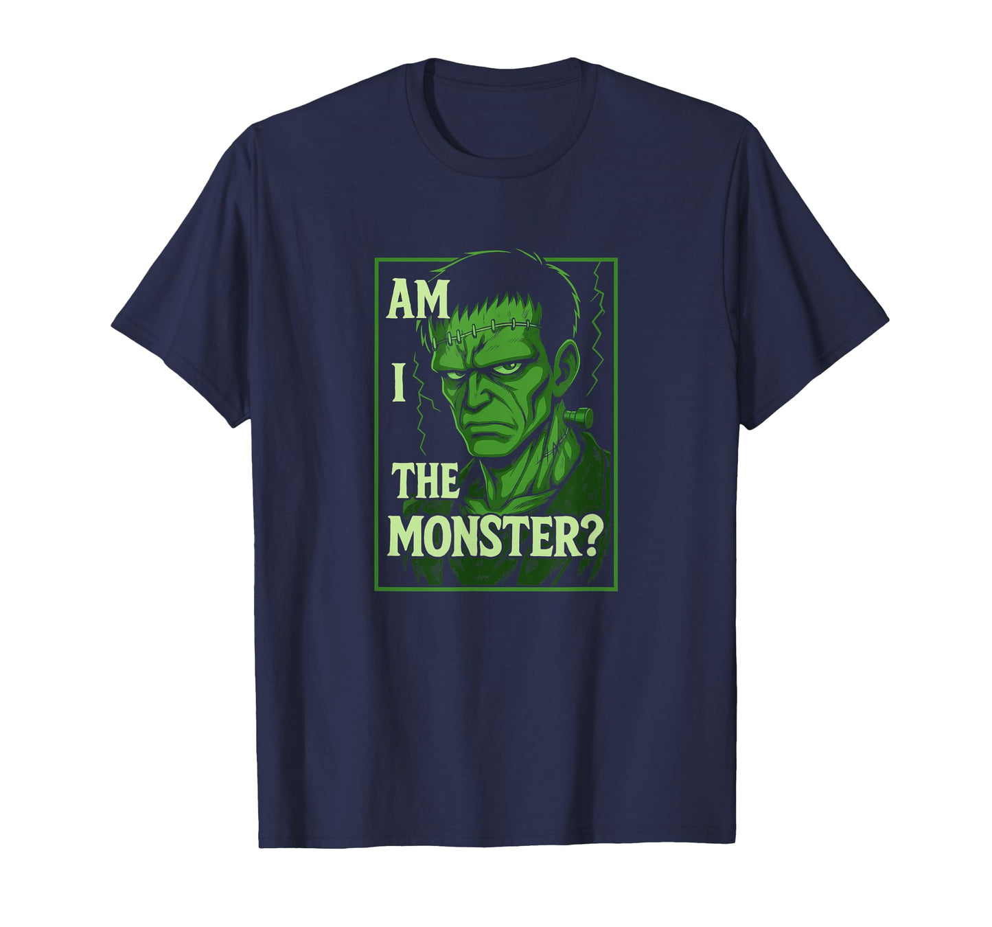 Frankenstein's "Am I The Monster", Classic Horror T-Shirt