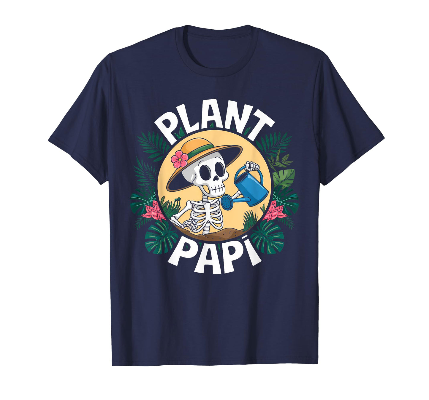Funny Plant Papi Daddy Gardener Happy Halloween T-Shirt