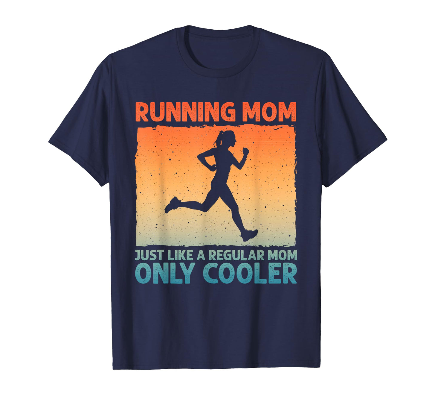 Funny Running For Women Mom Marathoner Runner Coach Racing T-Shirt