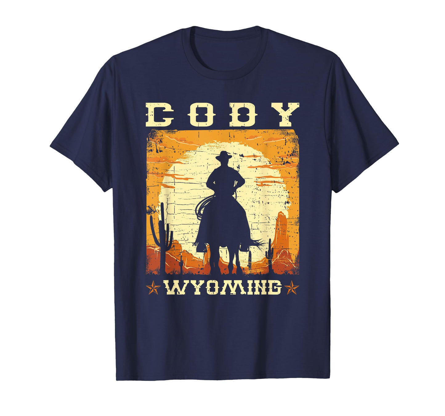 Cody Wyoming WY Western Country Cowboy T-Shirt