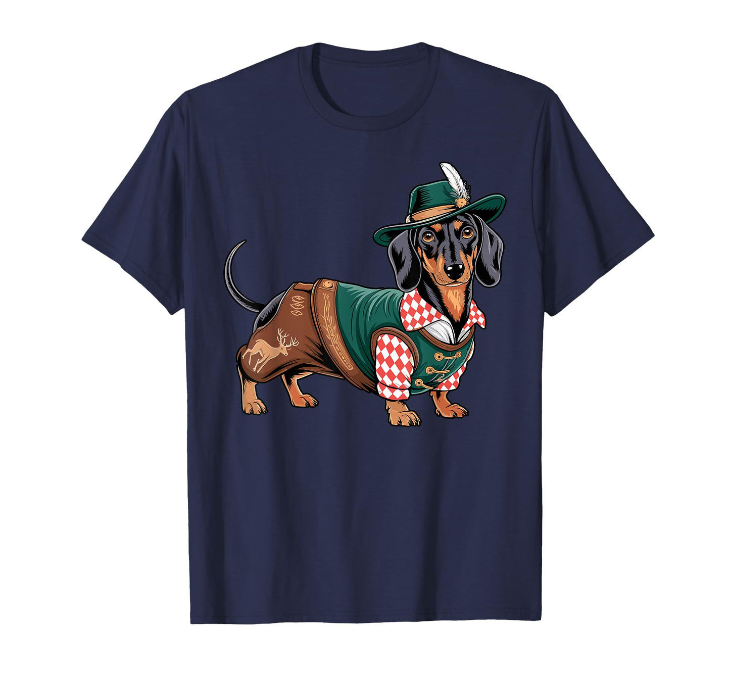German Dog Dachshund Oktoberfest Bavarian Weiner Sausage T-Shirt