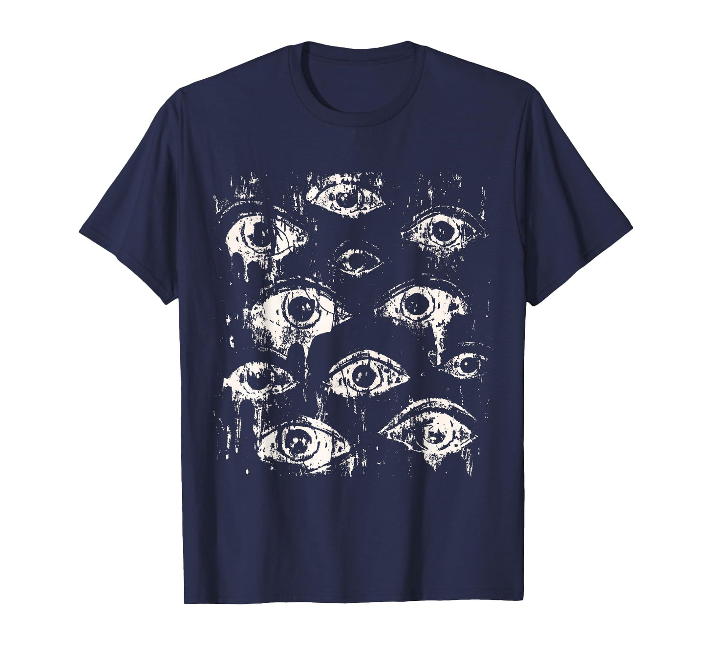 Eyes Eyeballs Weird Goth Grunge Alt Y2K Strange Aesthetic T-Shirt