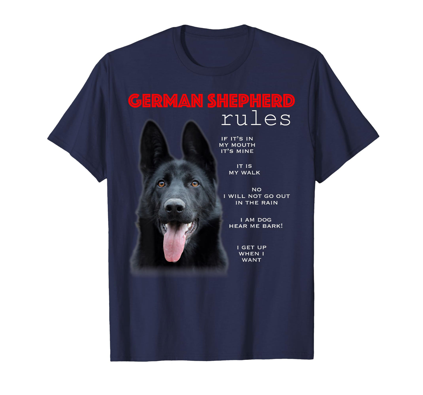 Funny rules for the owner of a German Shepherd T-Shirt