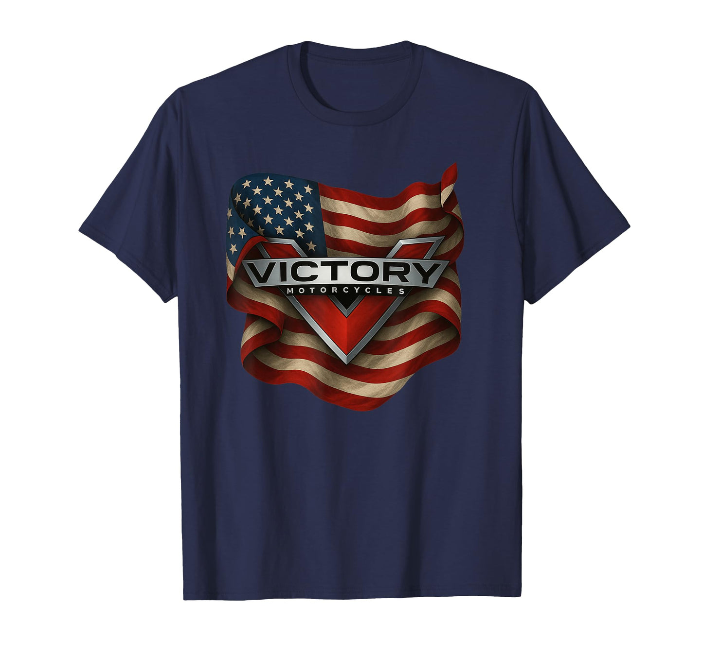 American Pride Motorcycles Victory USA T-Shirt