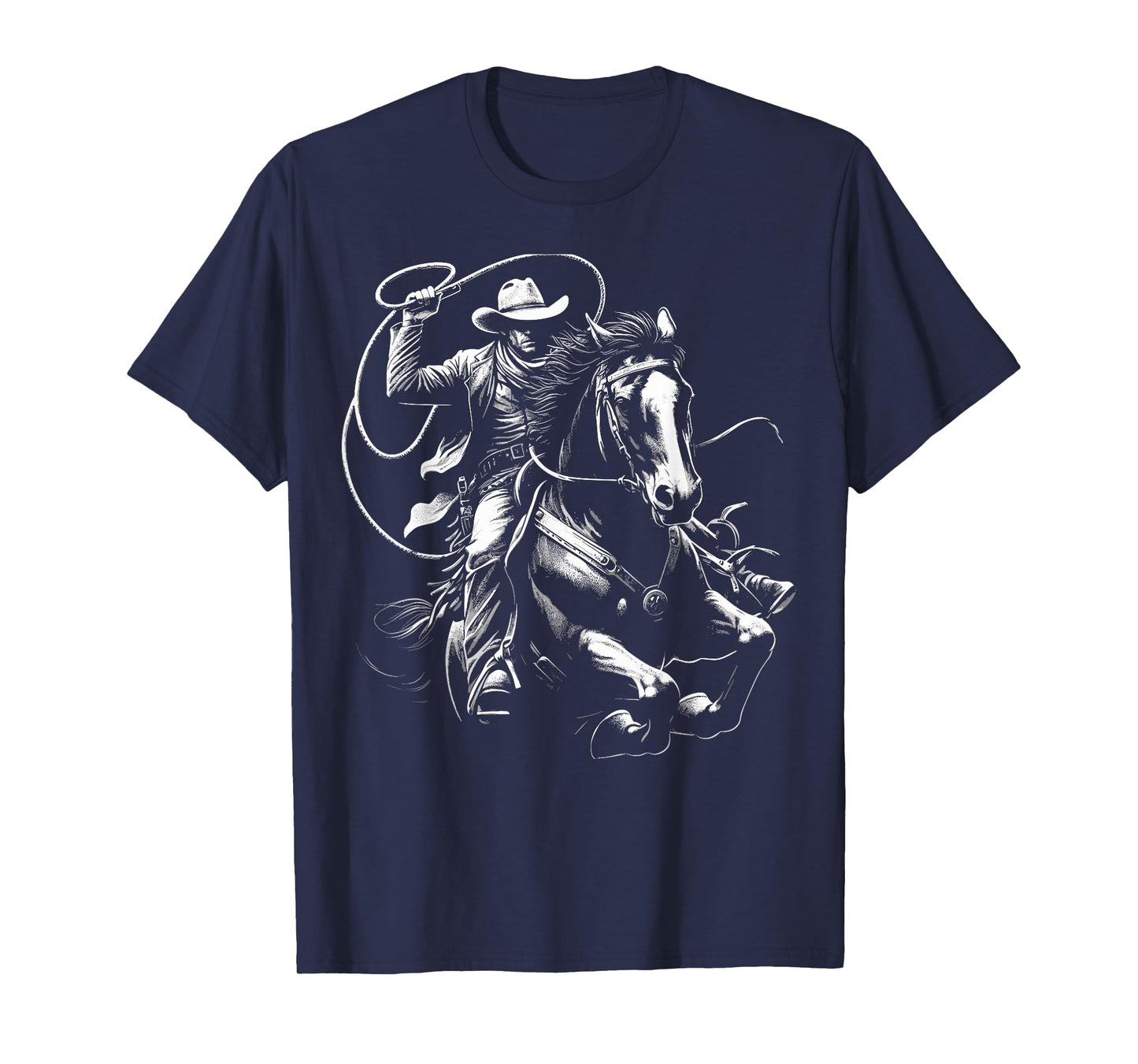 Western Cowboy Horse Rodeo Country T-Shirt