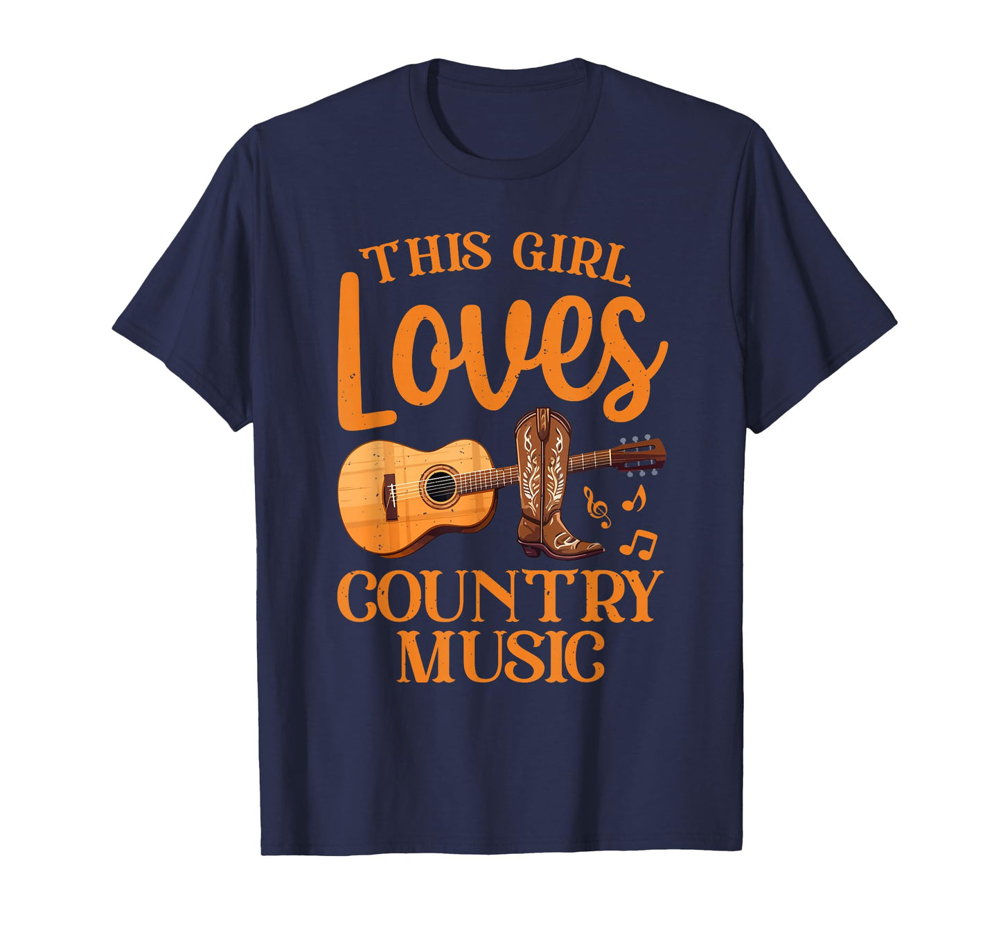 Best Country Music Art for Girl Women Musician Country Music T-Shirt