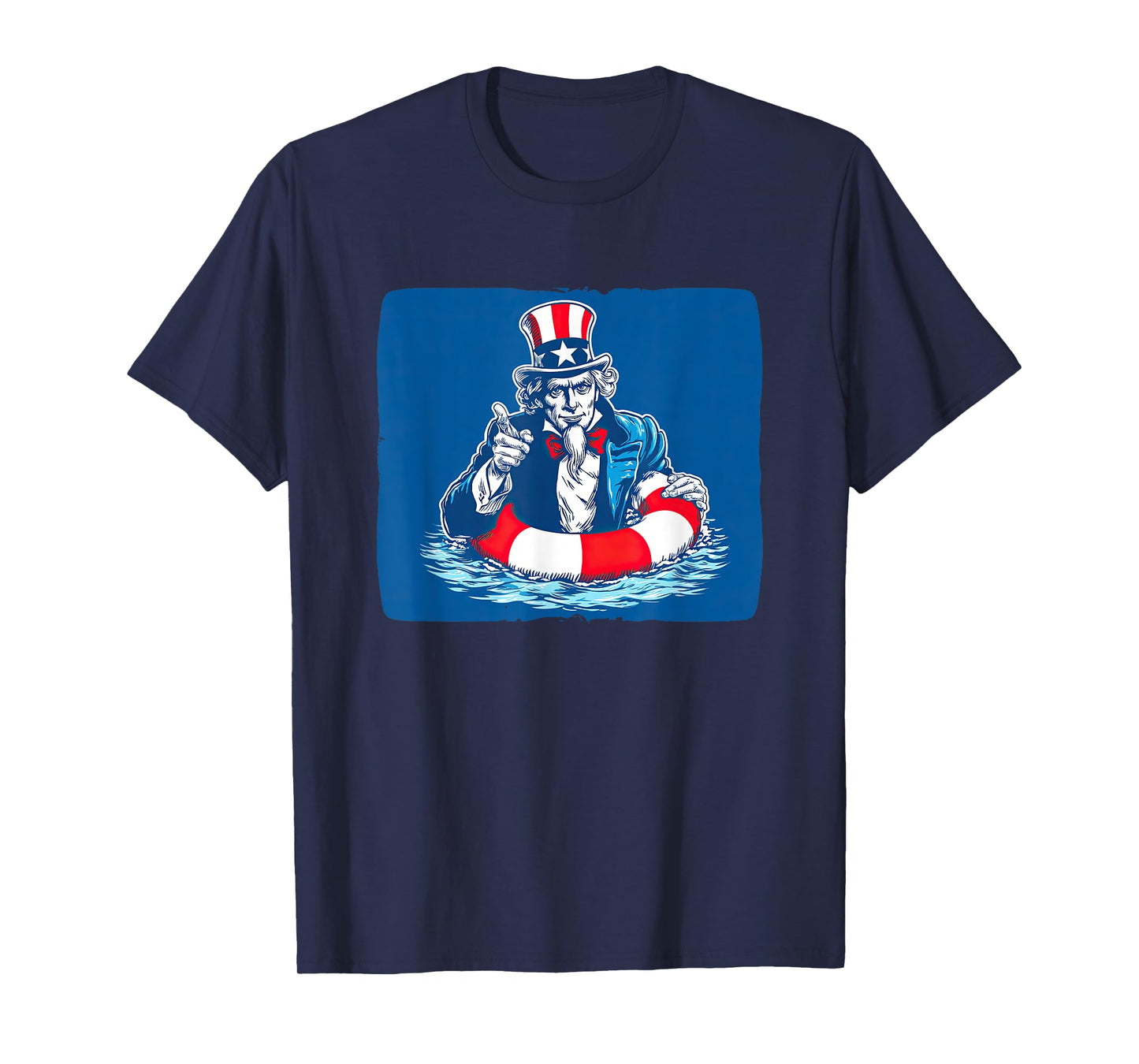 US Pool Ring Costume with Sam for Summer Vacation T-Shirt