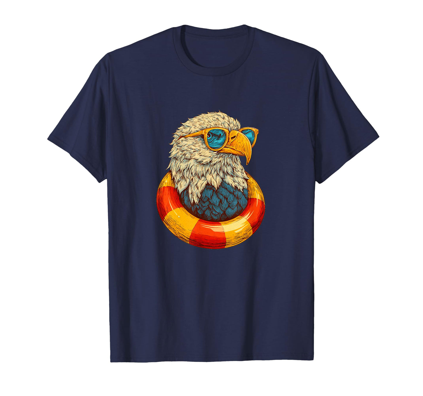 Eagle Sunglasses for Vacation and Ring Lovers T-Shirt