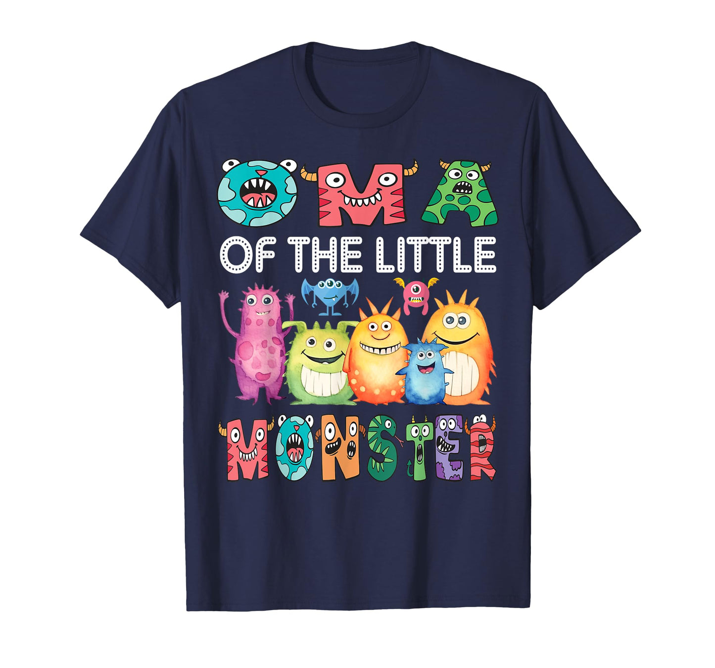 Oma Of The Little Monster Kids 1St Birthday Party T-Shirt