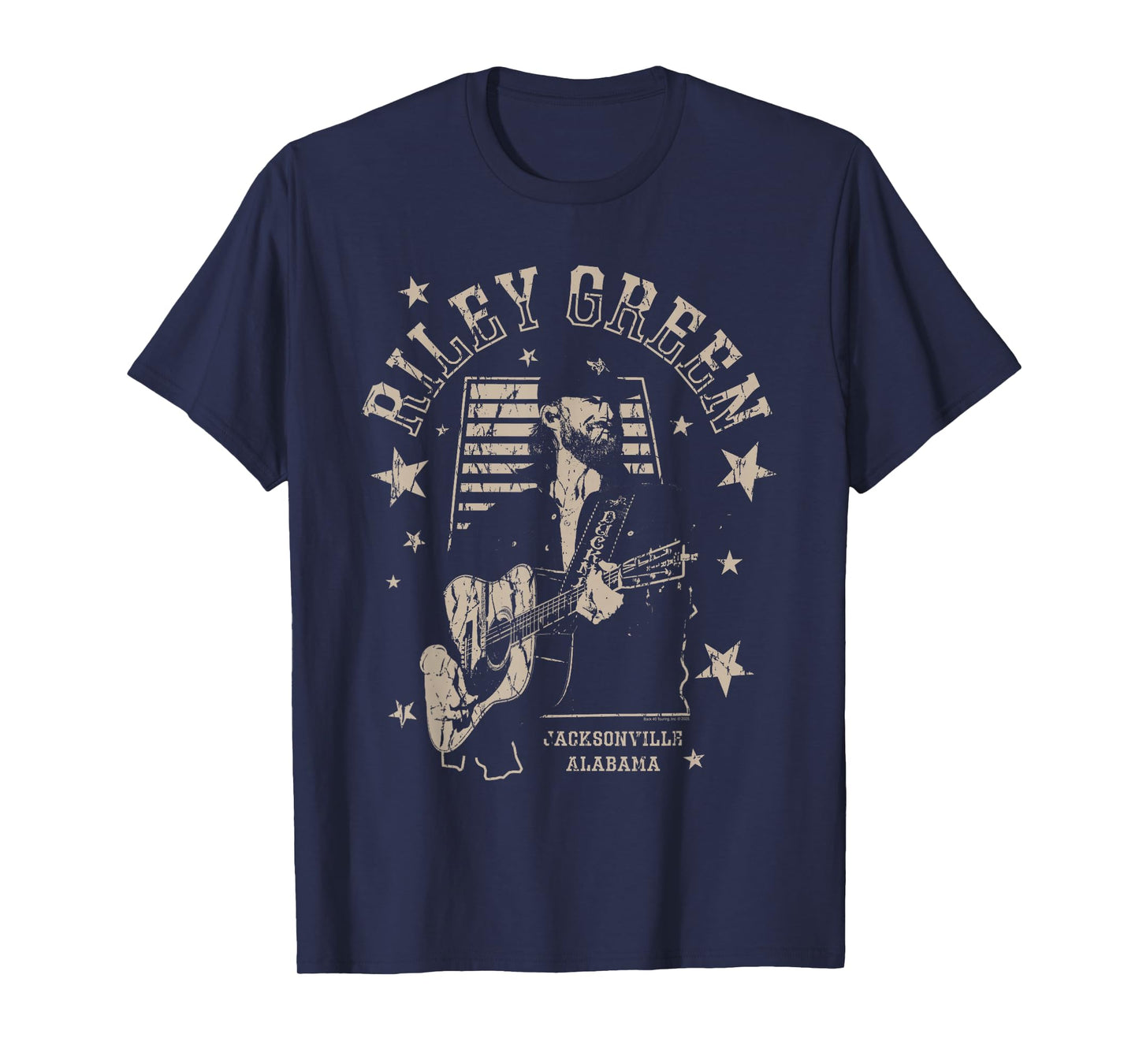 Riley Green Jacksonville Alabama Country Music Artist T-Shirt