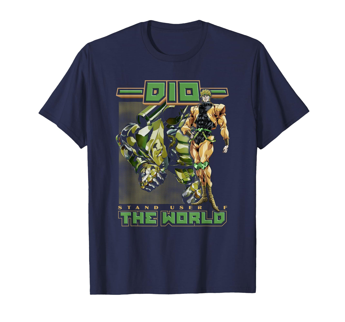 JoJo's Bizarre Adventure DIO Stand User of The World Anime T-Shirt