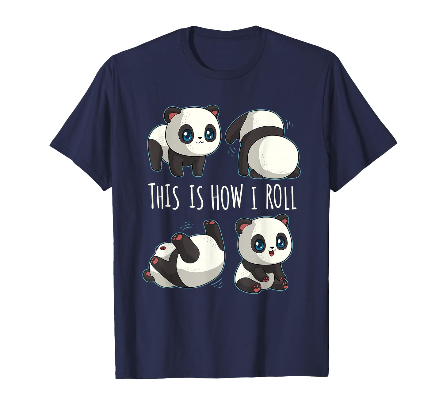 Cute Panda Shirts for Girls Little Bear Panda Gifts T-Shirt