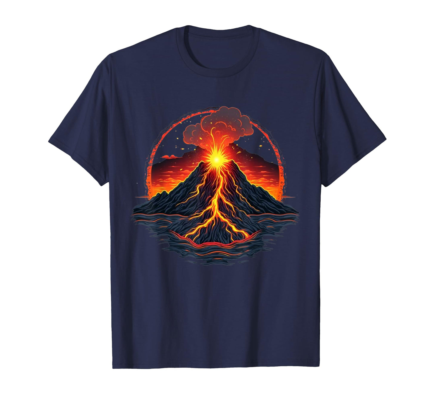 Cool erupting volcano costume for boys and girls T-Shirt