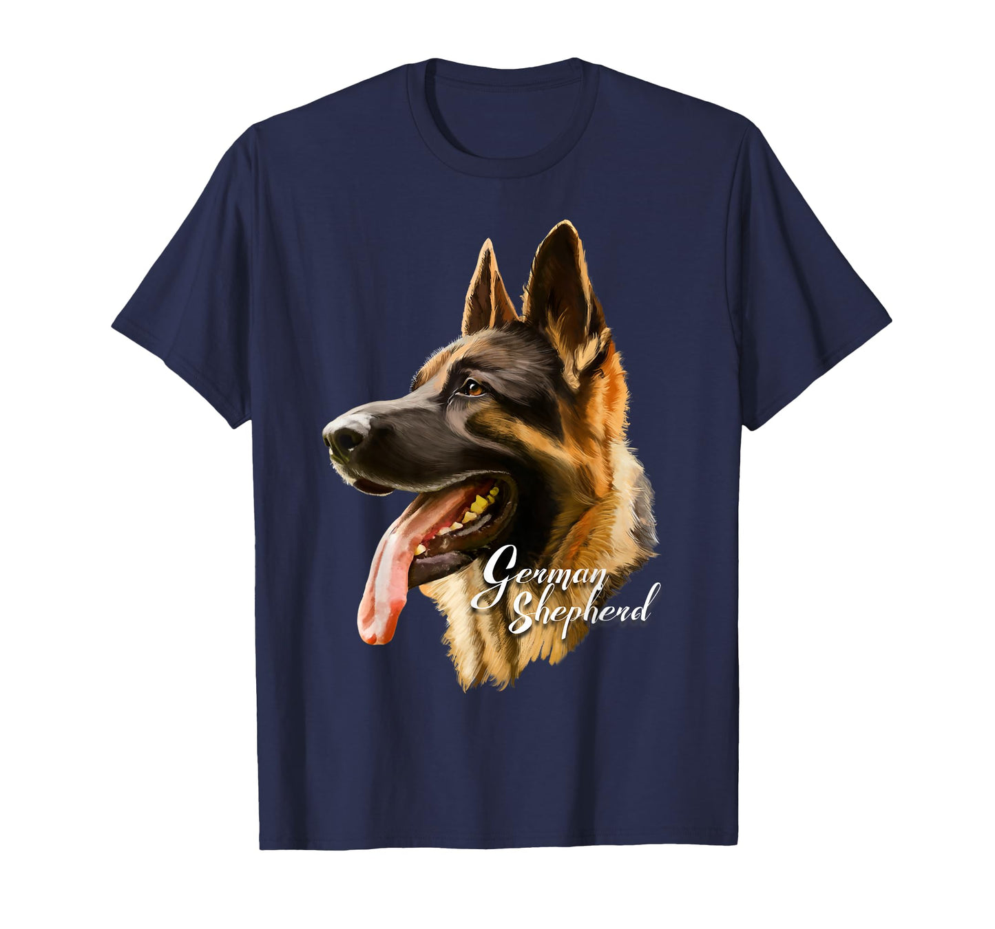 German Shepherd Sharp Dog T-Shirt Dogs Tee Shirt Gifts T-Shirt