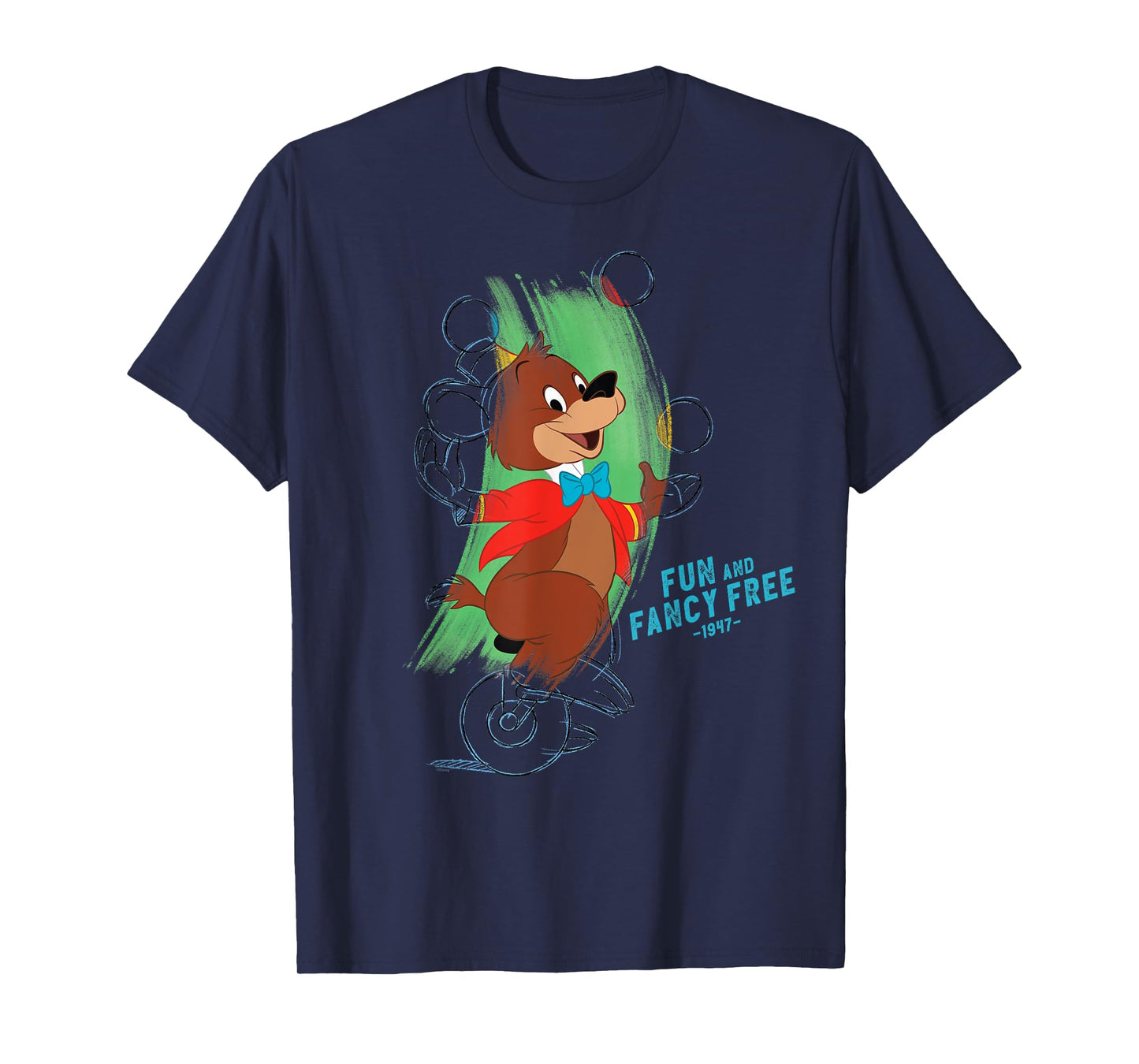 Disney Ink and Paint Bongo from Fun and Fancy Free 1947 T-Shirt