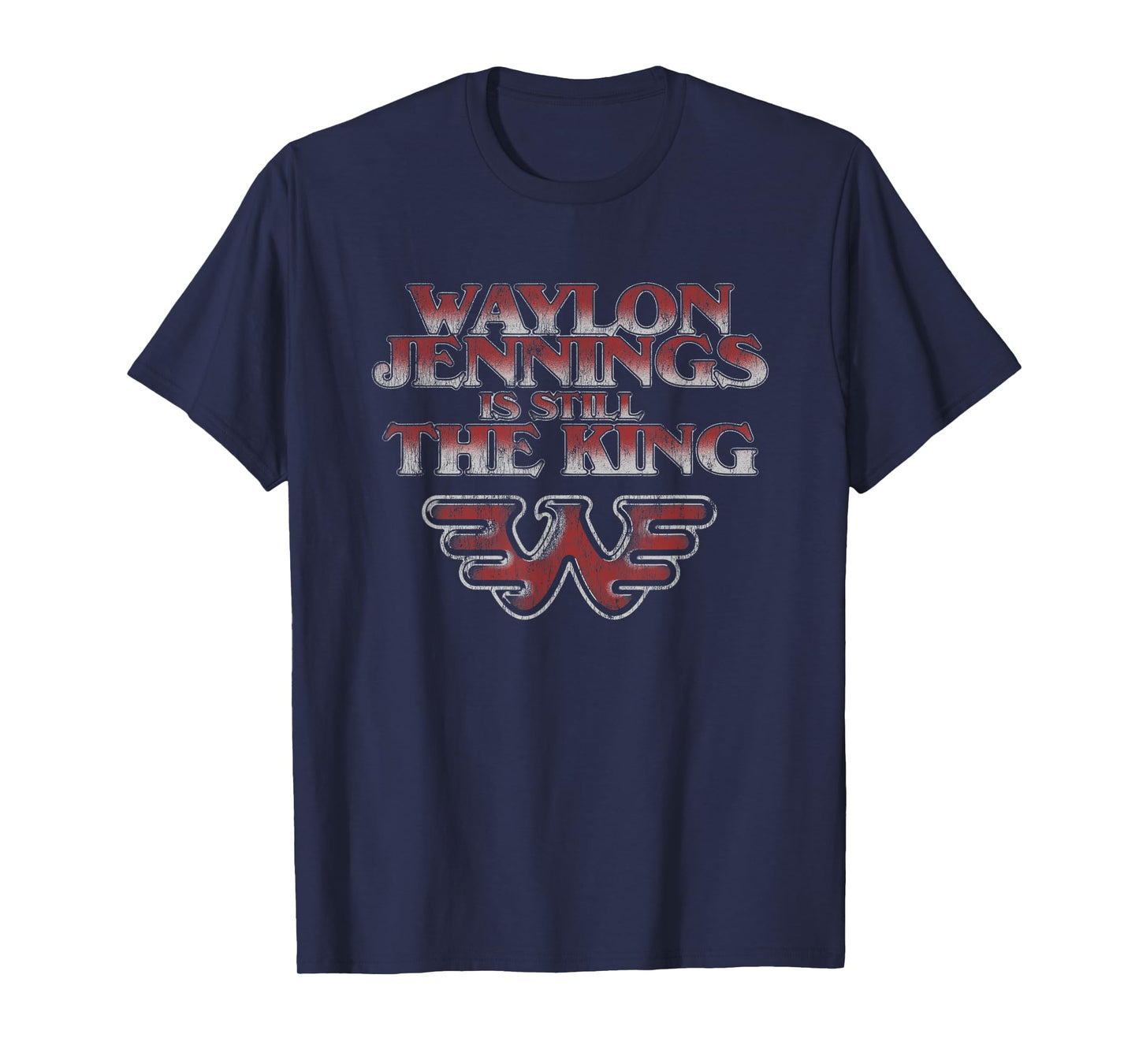 Waylon Jennings - Official Merchandise - Still The King T-Shirt