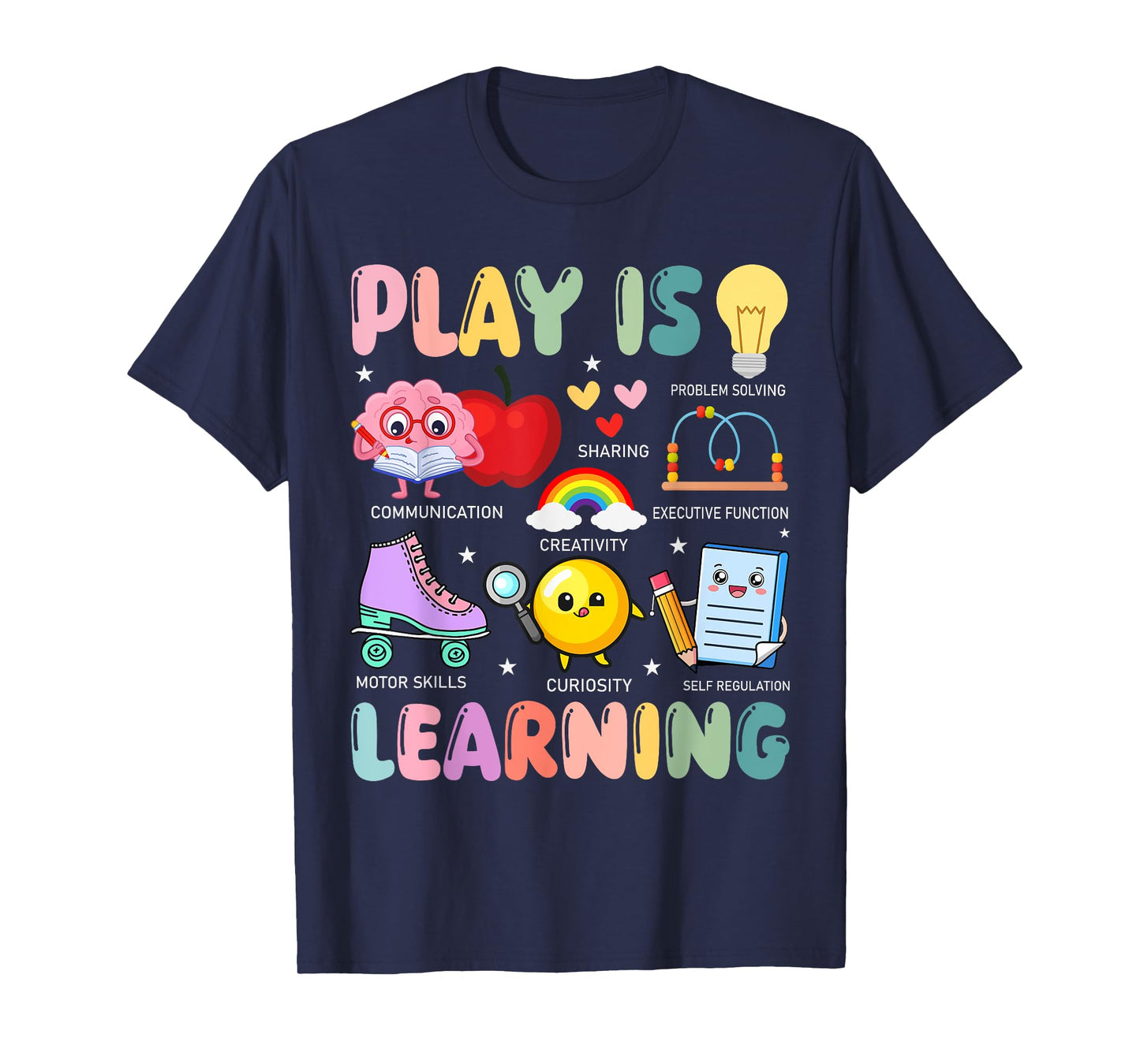 Retro Play Is Learning Kindergarten Teacher Team Women T-Shirt