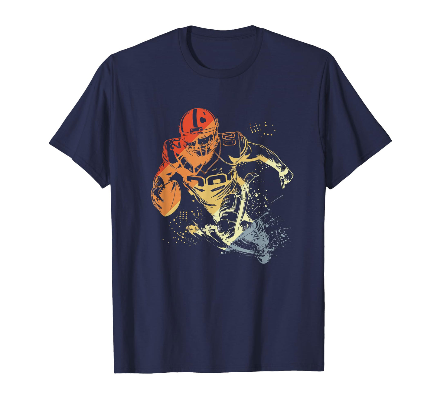 Vintage American Football Leisure Sport T-Shirt