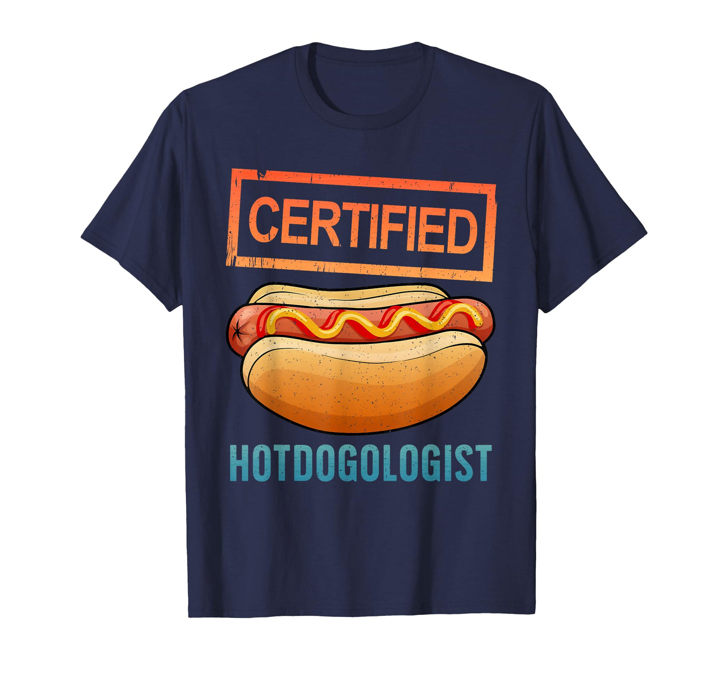 Cool Hotdog Outfit for Men Women Adult Hotdog Hot Dog Lover T-Shirt