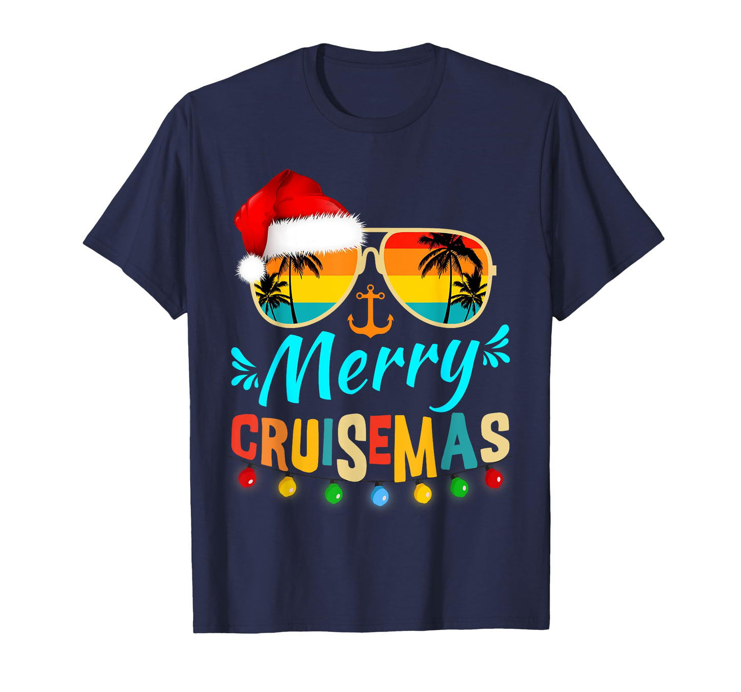 Merry Cruisemas 2025 Christmas Santa Reindeer Cruise T-Shirt