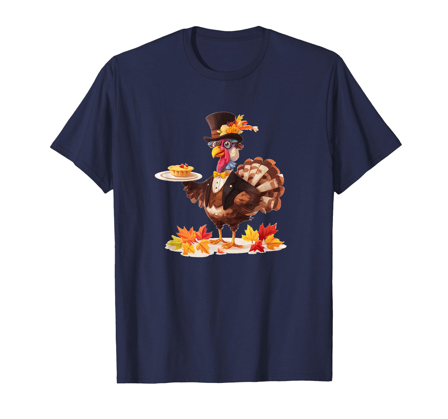 Nice Fall Turkey with Autumn Pie Costume T-Shirt