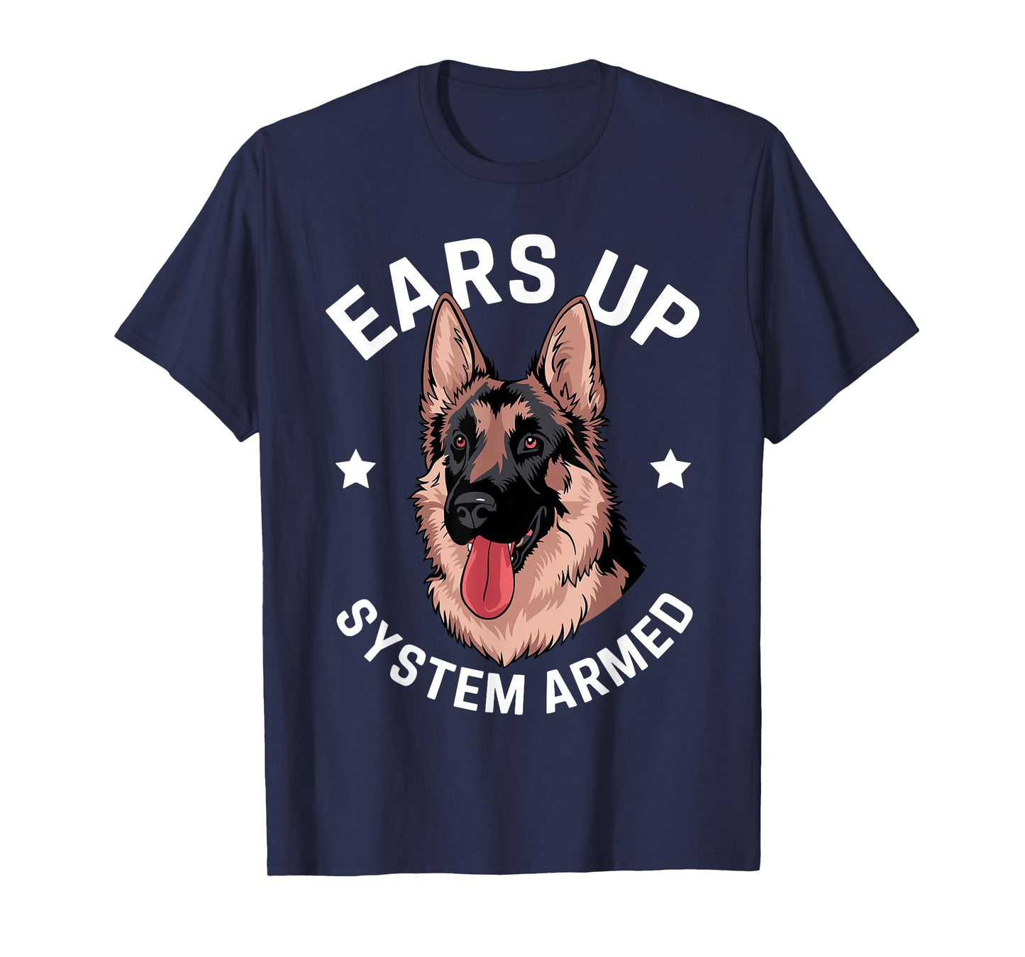 German Shepherd Art For Men Women Dog Owner German Shepherd T-Shirt