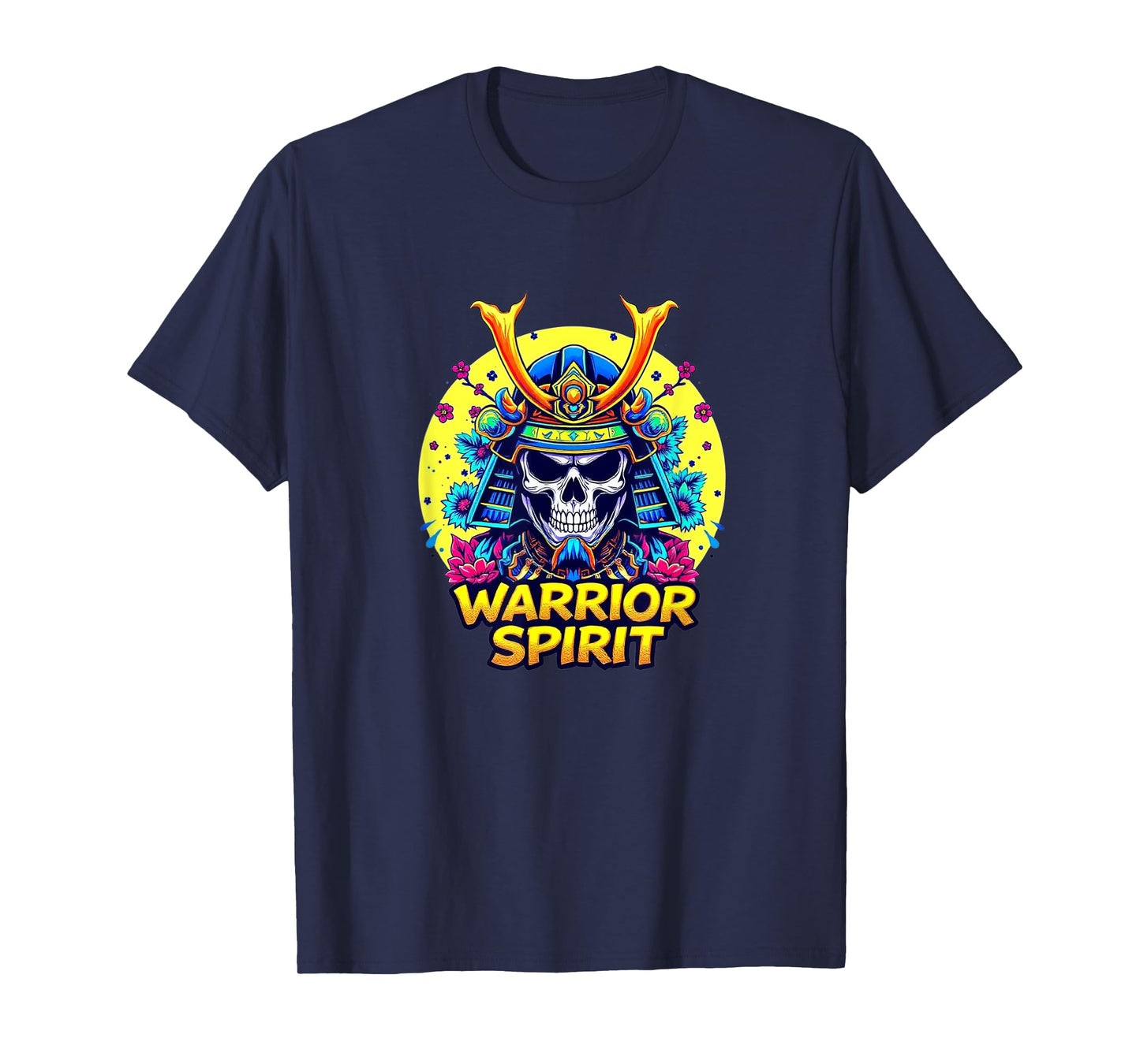 Samurai Spirit – Rising Sun Warrior Graphic T-Shirt T-Shirt