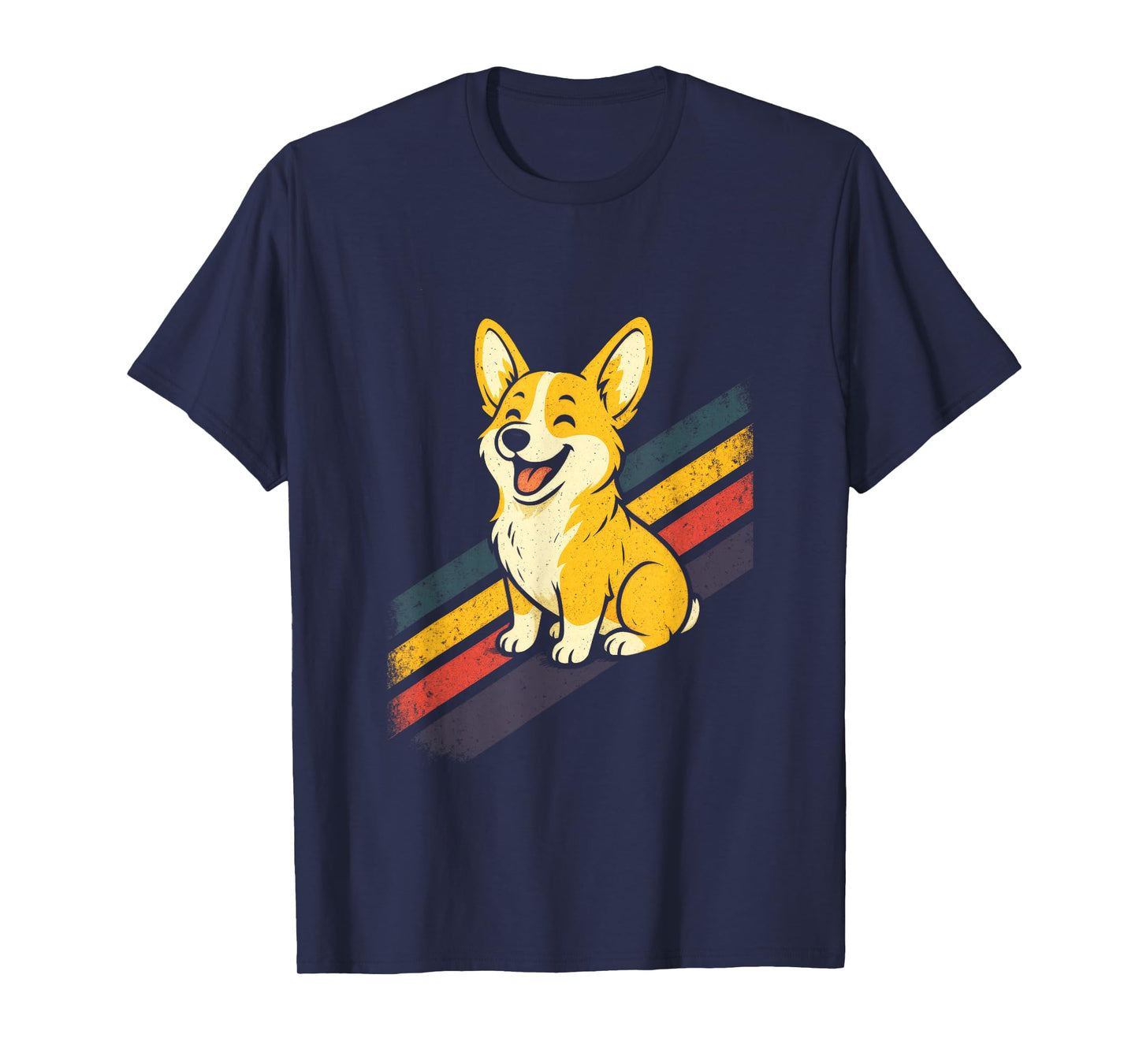 Corgi - Retro Funny Welsh Corgi Lovers T-Shirt