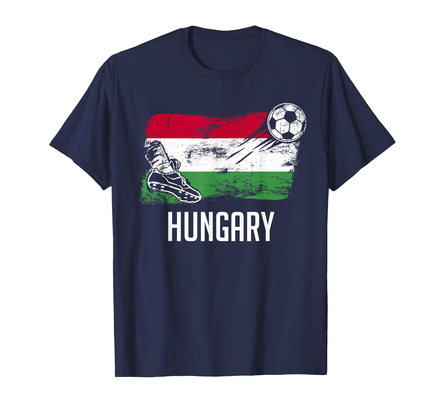 Hungary Flag Jersey Hungarian Soccer Team T-Shirt
