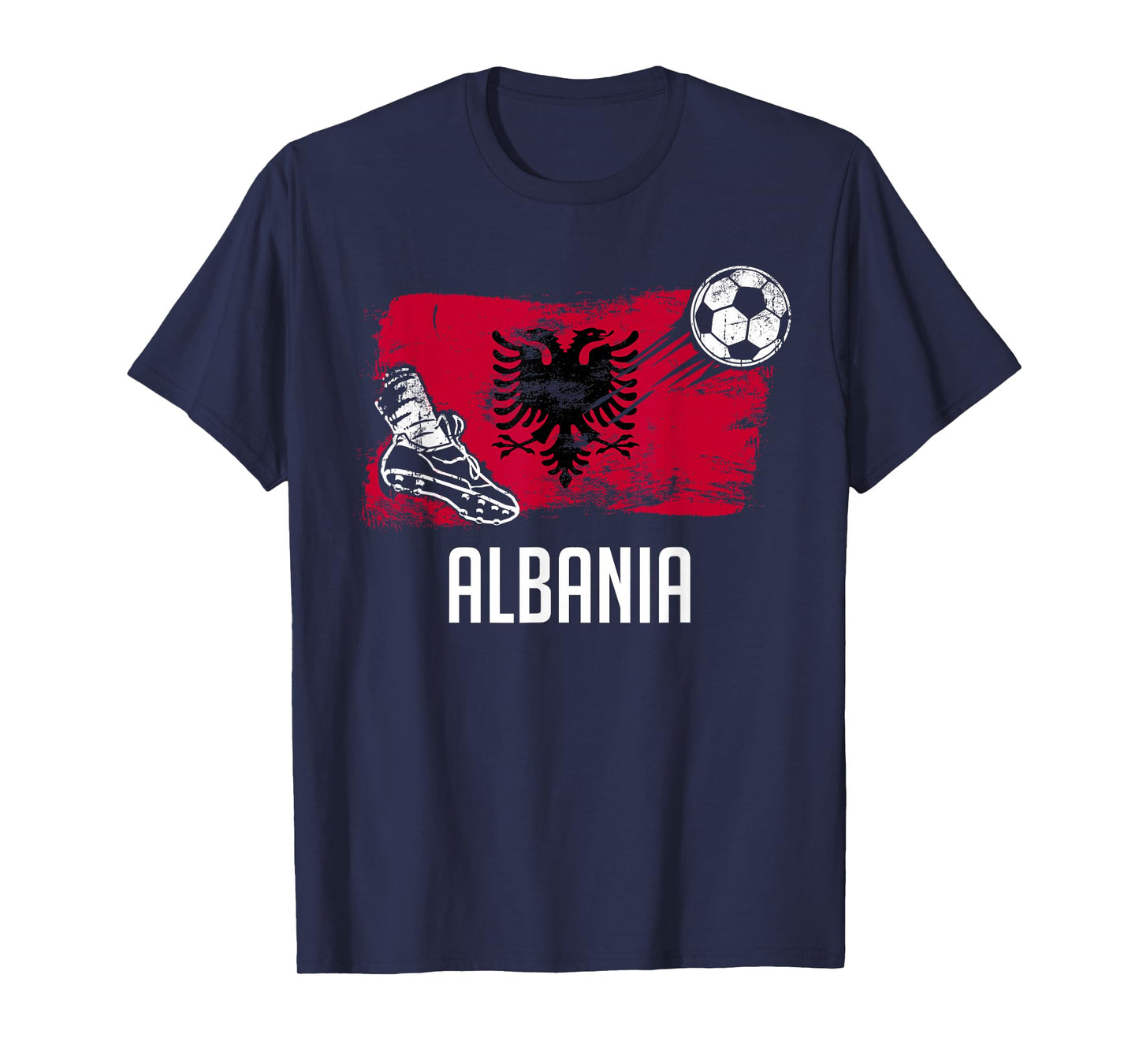 Albania Flag Jersey Albanian Soccer Team Albanian T-Shirt