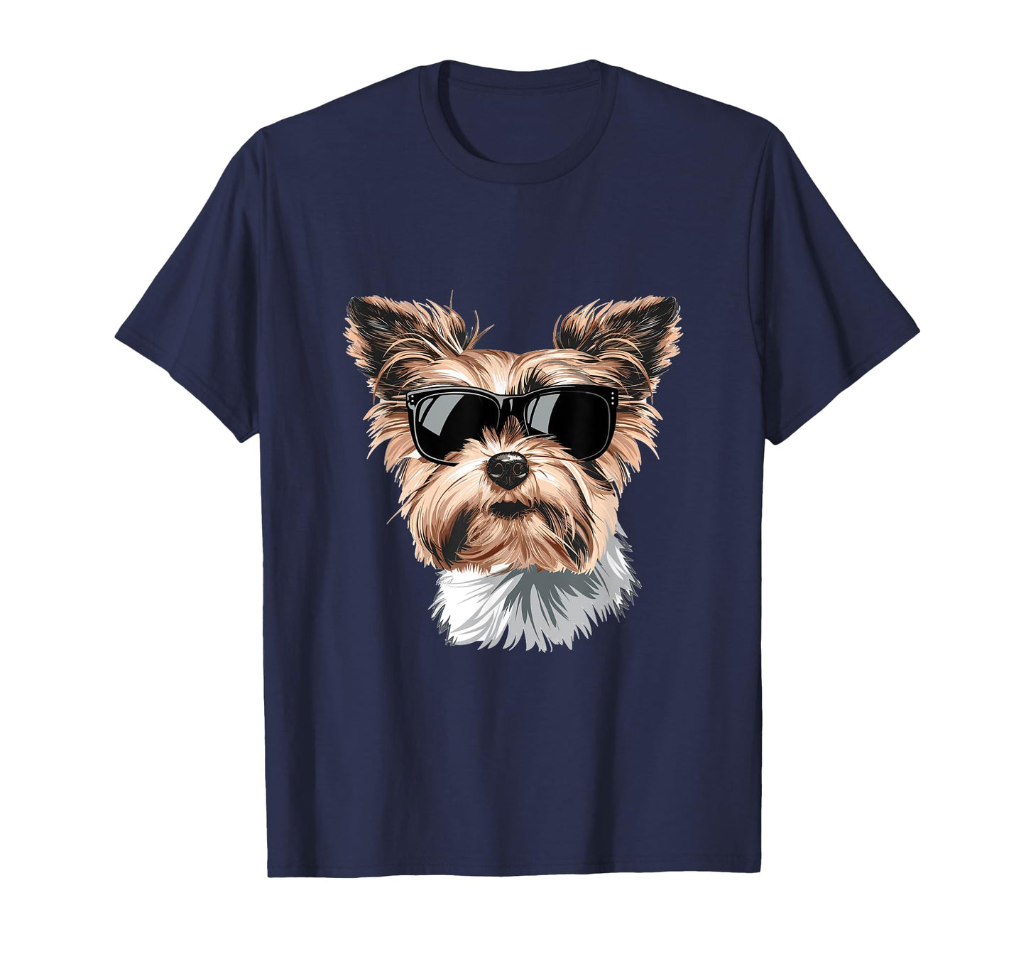 Biewer Terrier Sunglasses Dog Breed Graphic T-Shirt