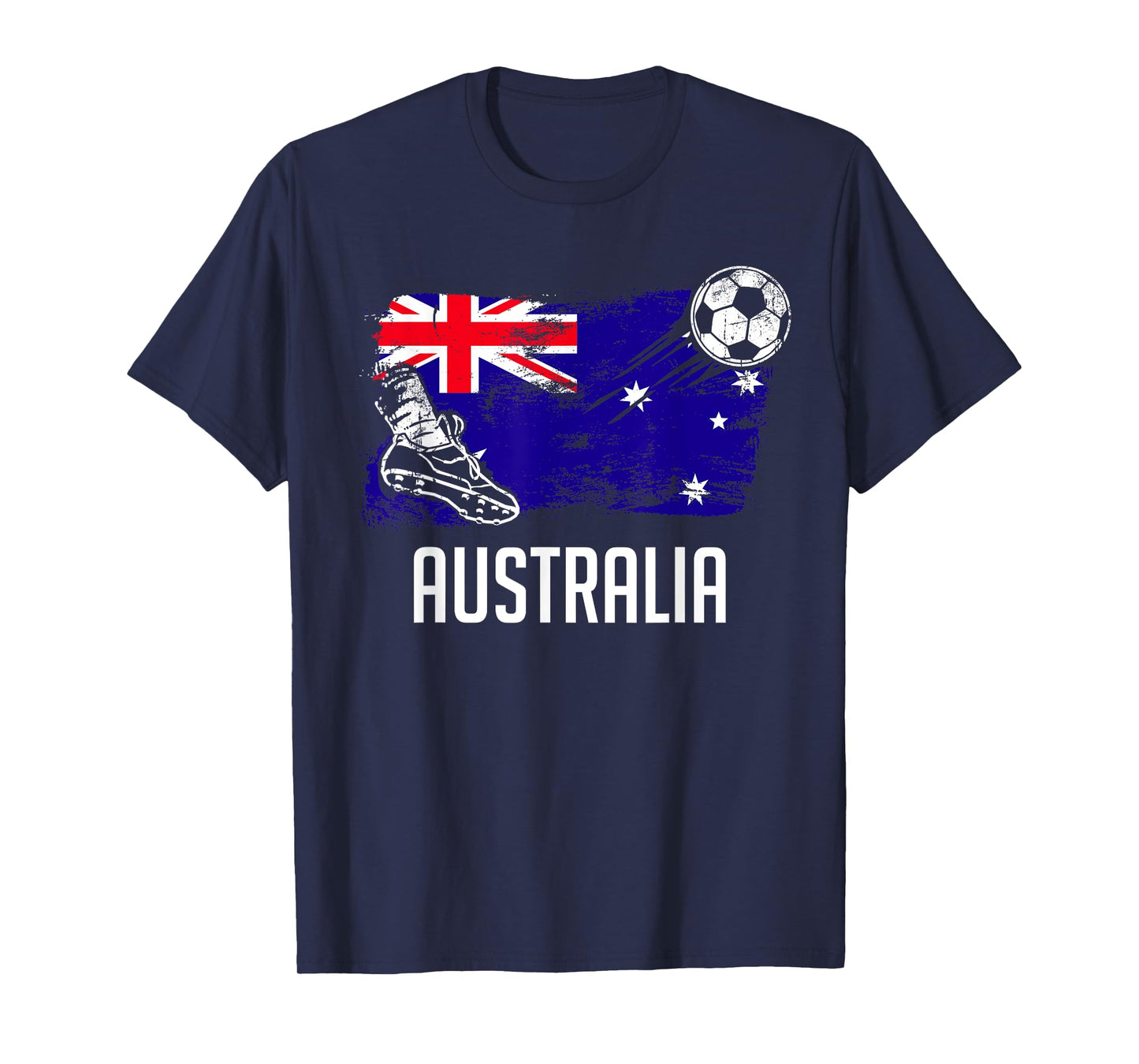 Australia Flag Jersey Australian Soccer Team Australian T-Shirt