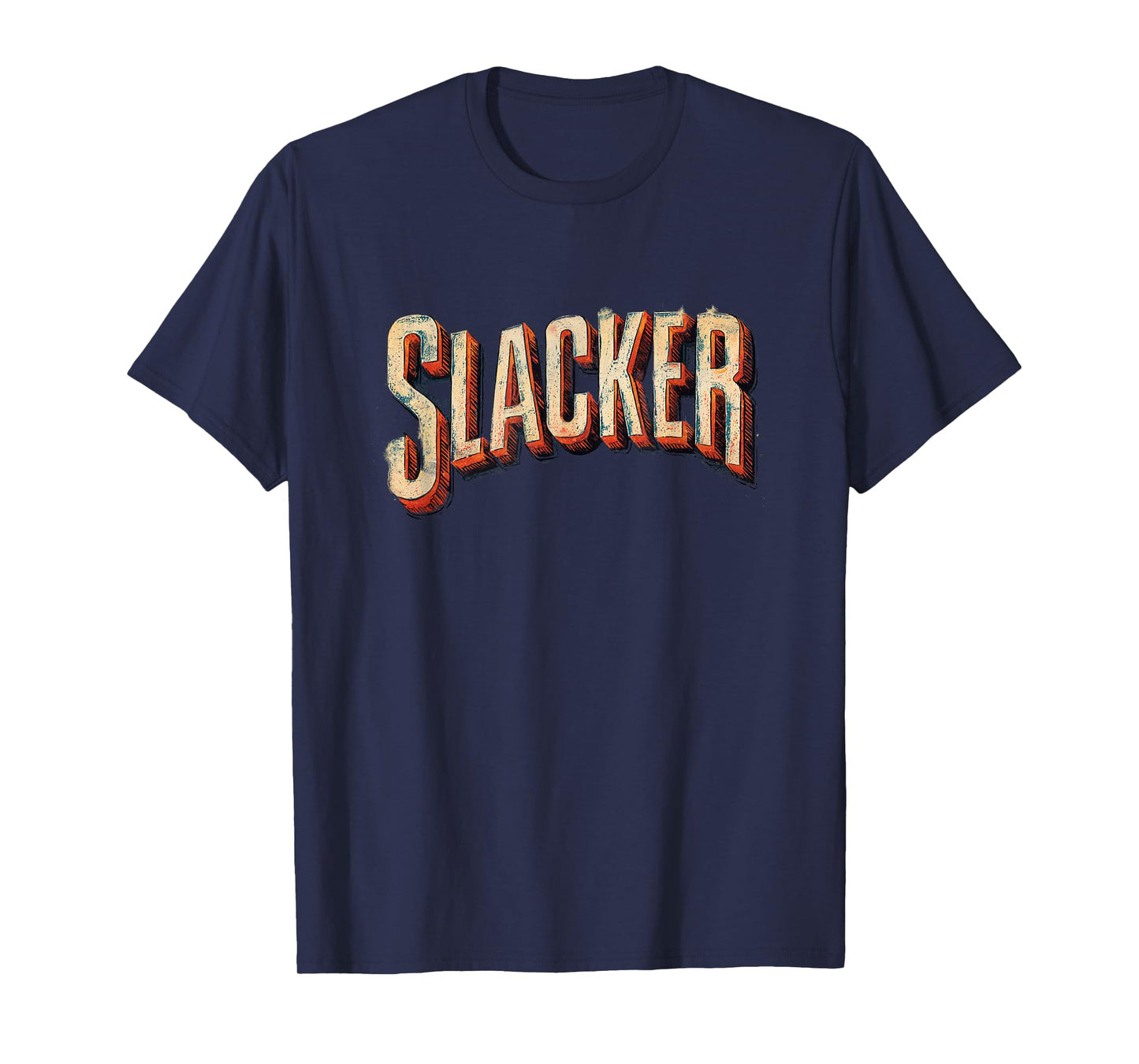 Funny Slacker Speech Emblem for Boys and Girls T-Shirt