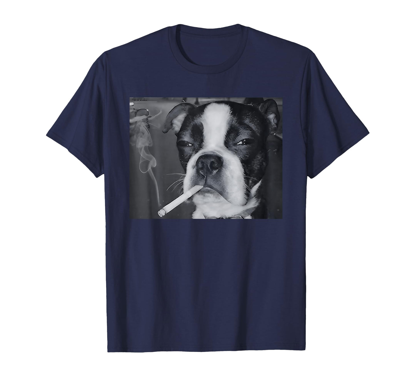 Funny Smoking Dog Meme Cigarette Gen Z Meme Dog Lover T-Shirt