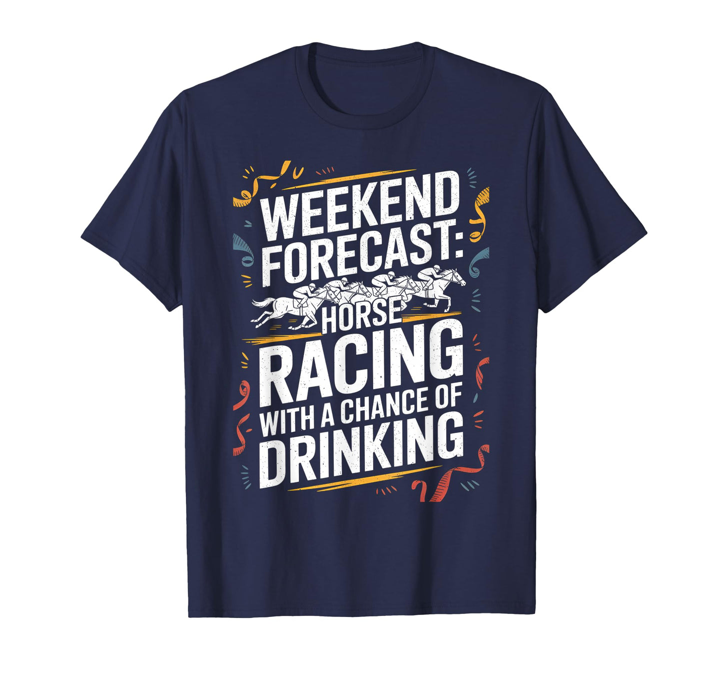 Horse Racing Design for Men Women Derby Horse Racing T-Shirt